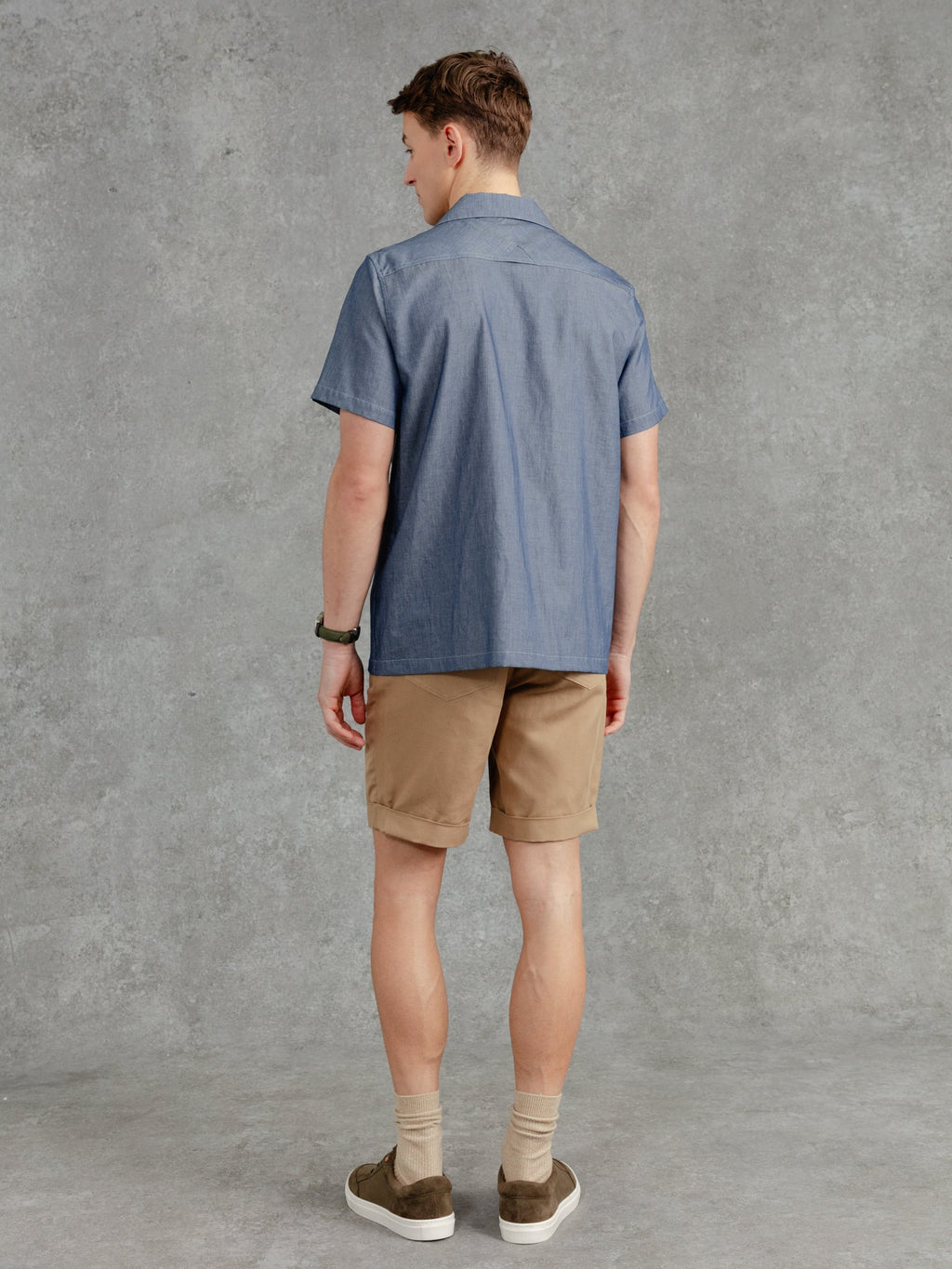 The Flyweight Cuban Collar Shirt - Ink