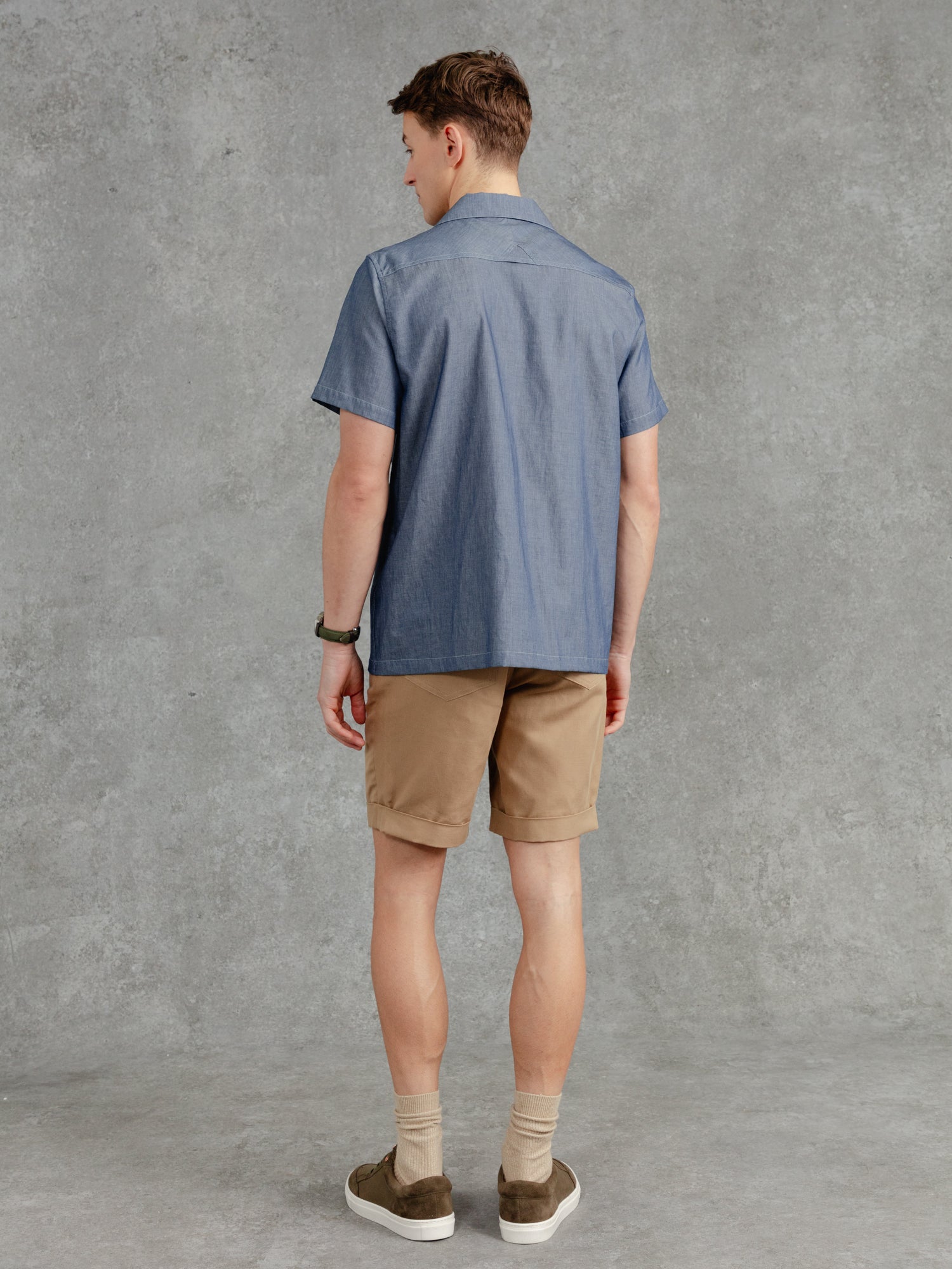 The Flyweight Cuban Collar Shirt - Ink