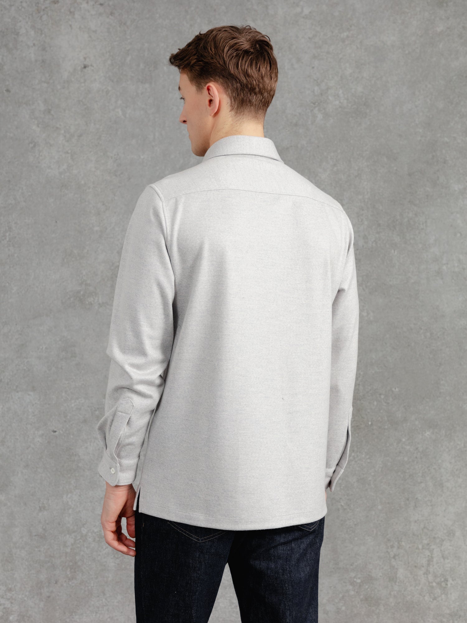 The Jersey Shirt - Light Grey