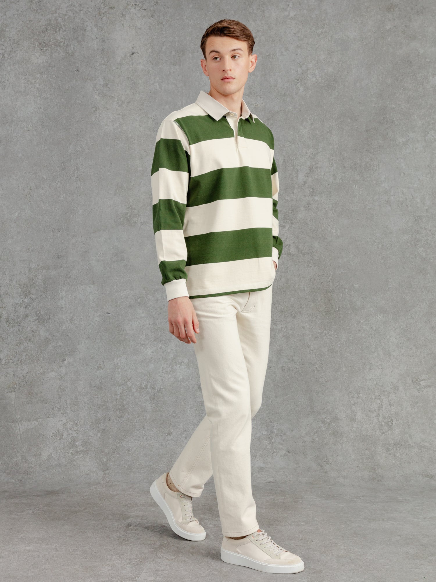 The Regents Rugby Shirt - BRG