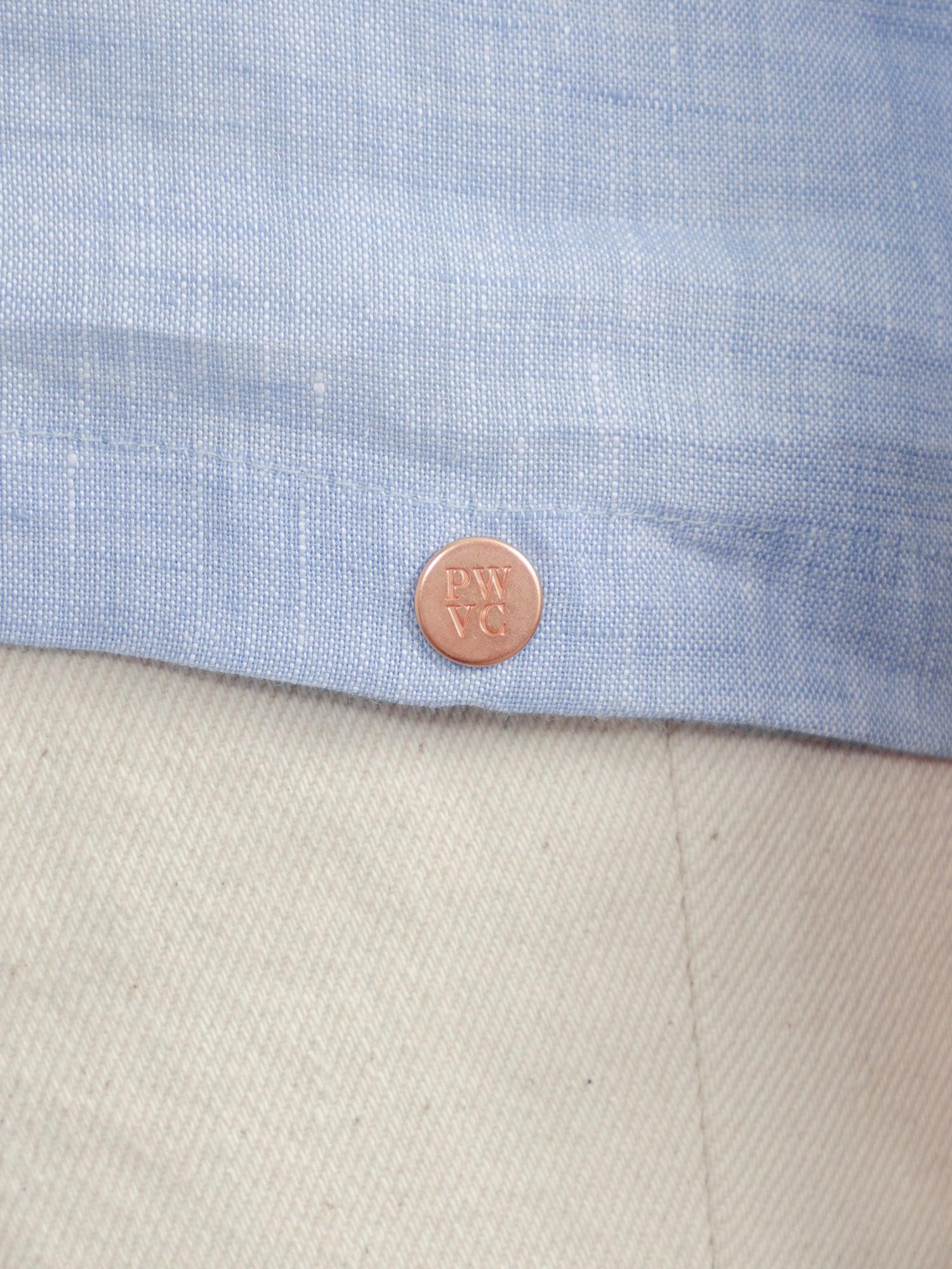 The Victor Linen Shirt - Azure