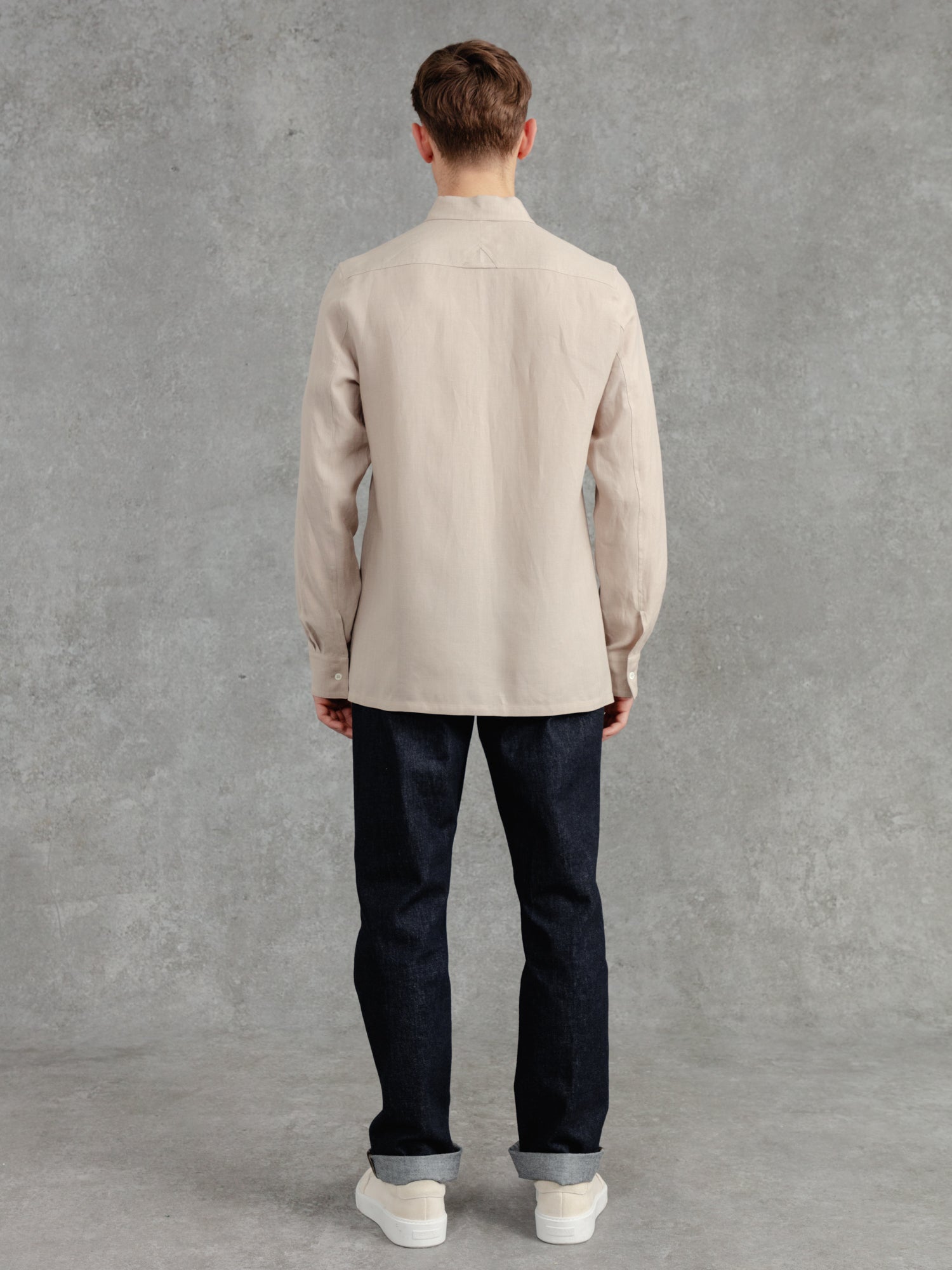 The Victor Linen Shirt - Alabaster