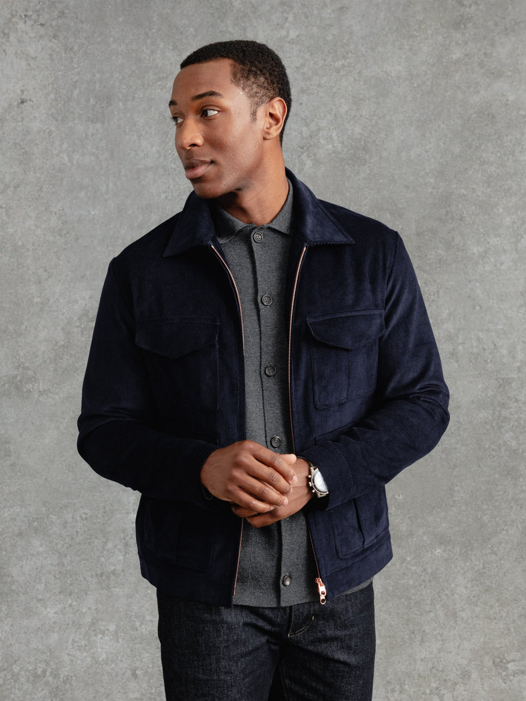 The Fallowfield Jacket - Ink