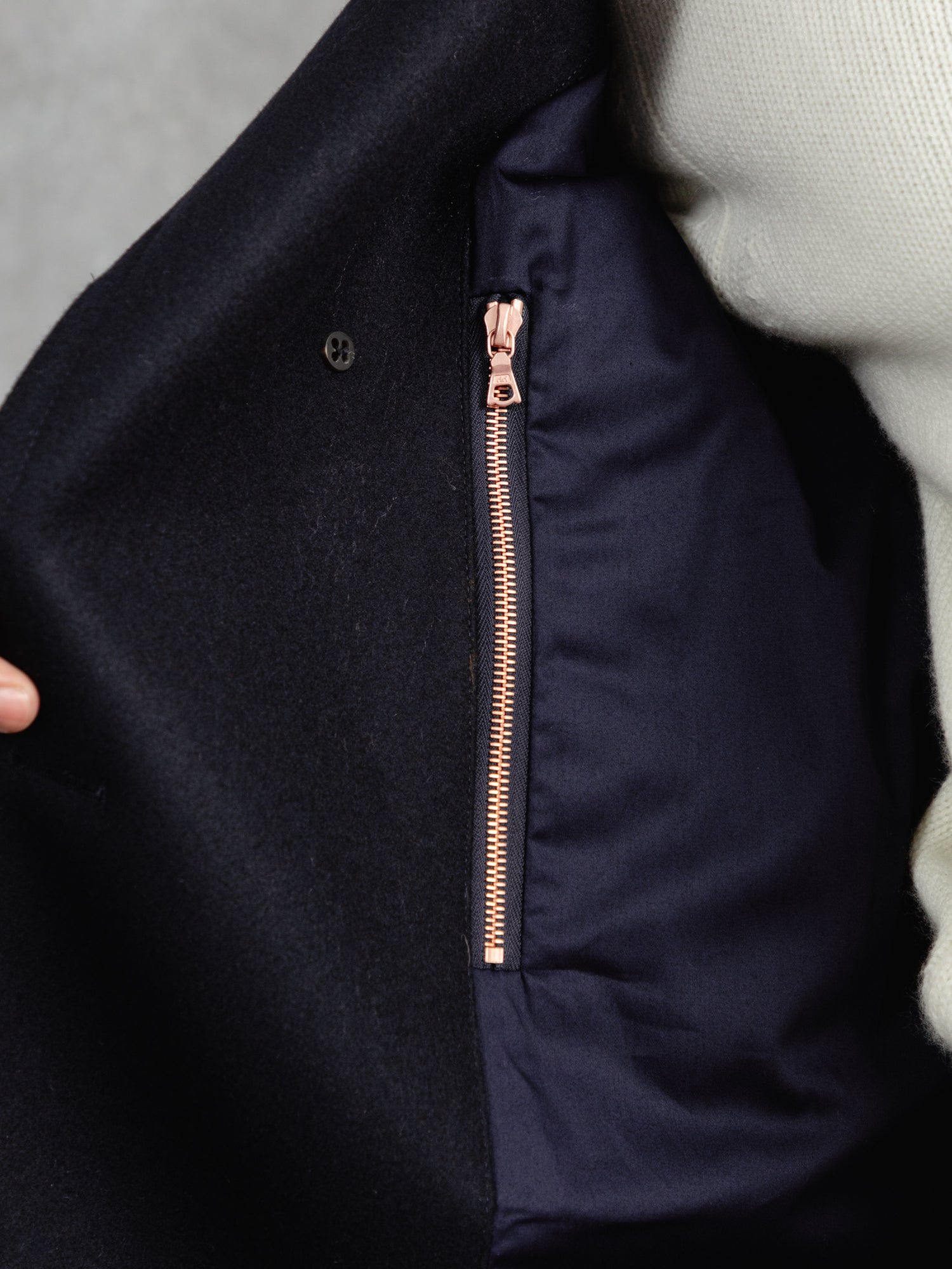 The Manchester Peacoat - Navy (Heroes)