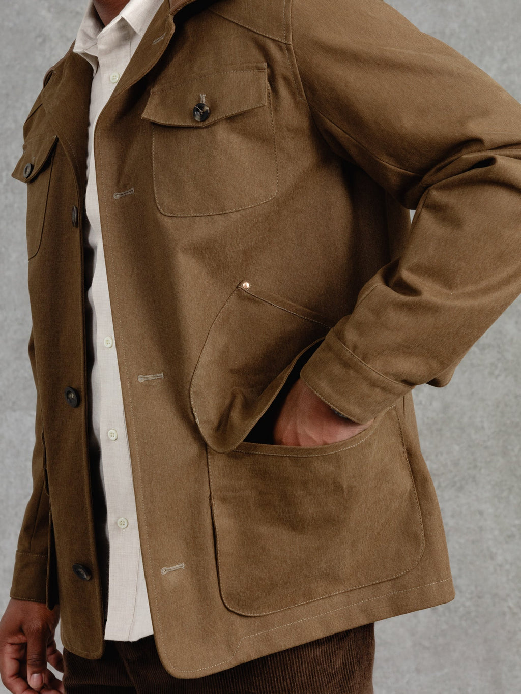 The Pocket Jacket - Vicuna