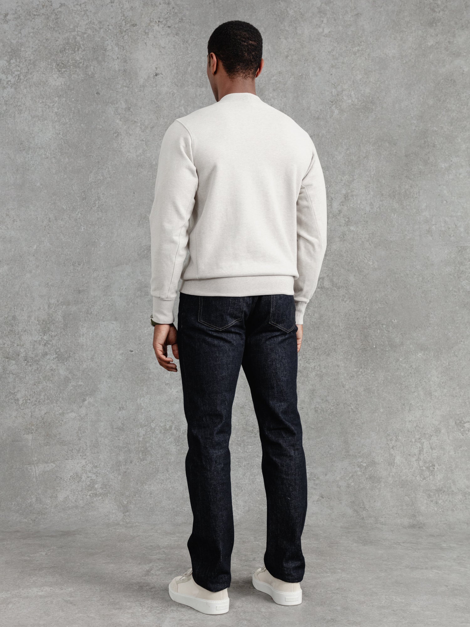 The PW Crew Neck Sweat 2.0 - Pebble