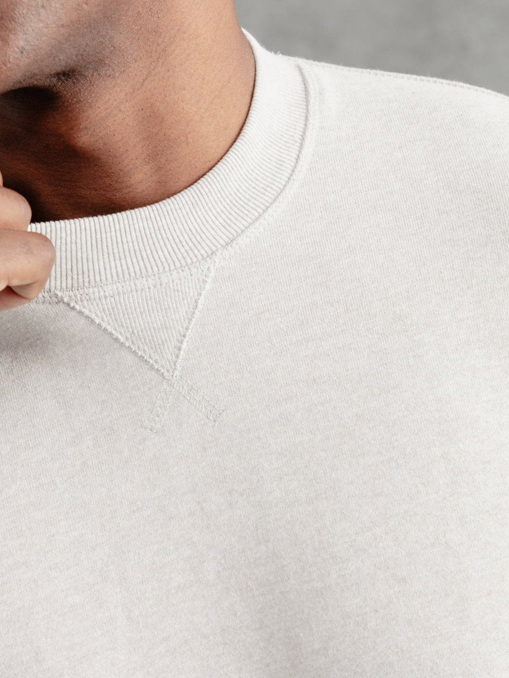 The PW Crew Neck Sweat 2.0 - Pebble
