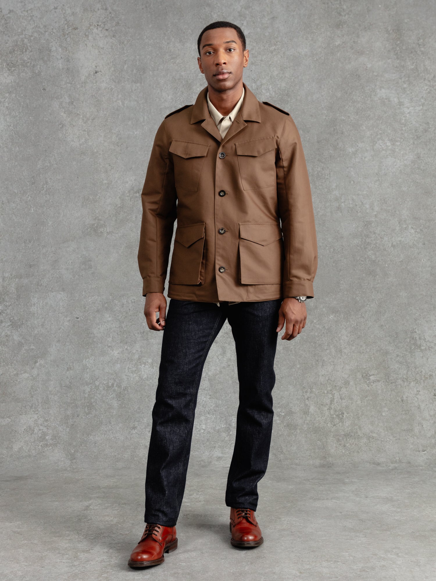 The Revere Field Jacket - Cinnamon