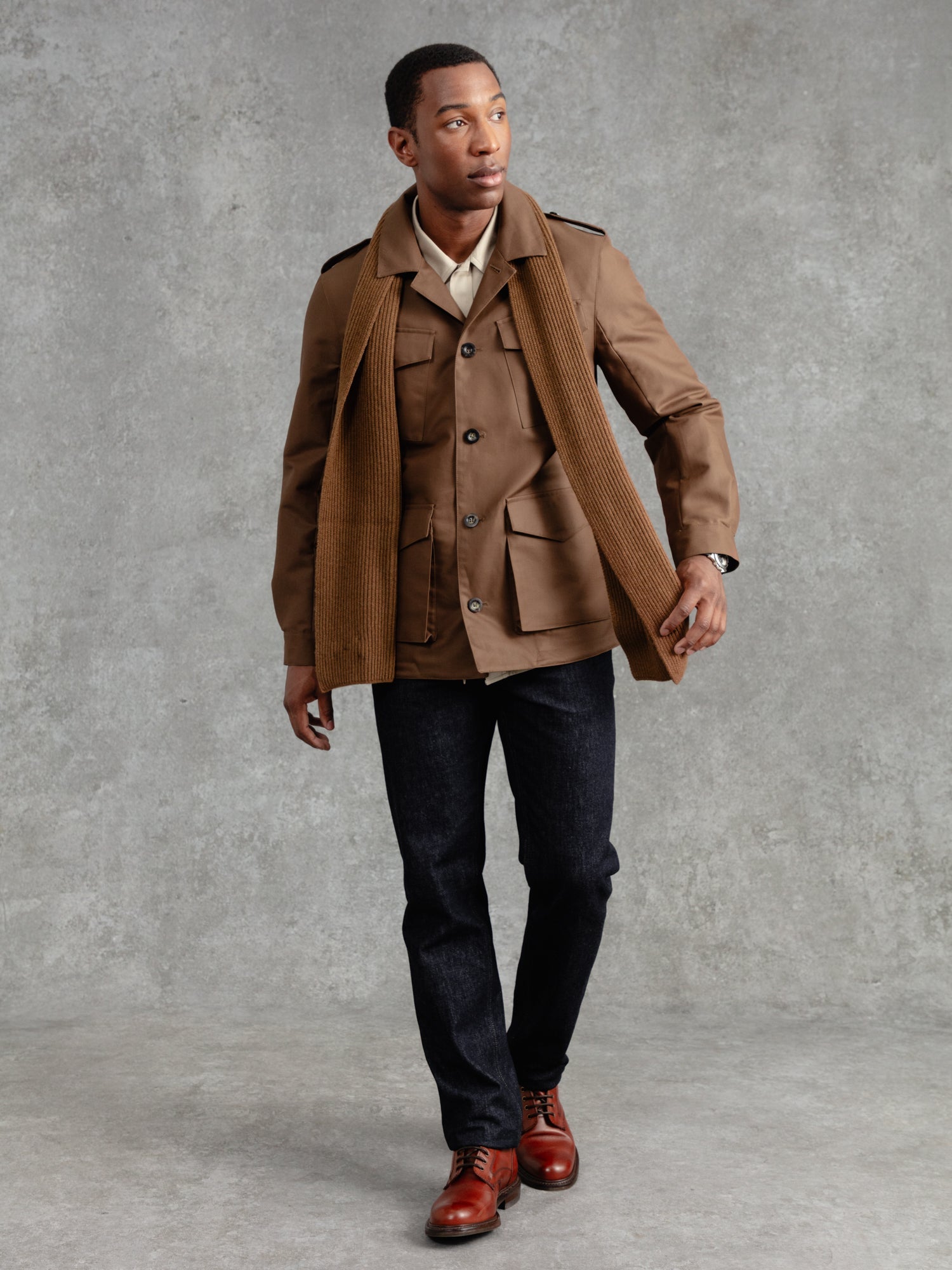 The Revere Field Jacket - Cinnamon