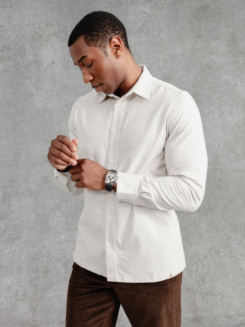 The Victor Melton Shirt - Alabaster