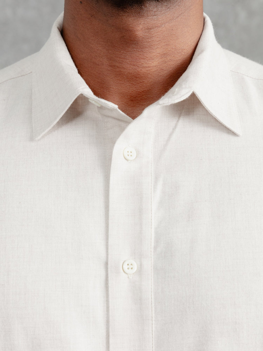 The Victor Melton Shirt - Alabaster