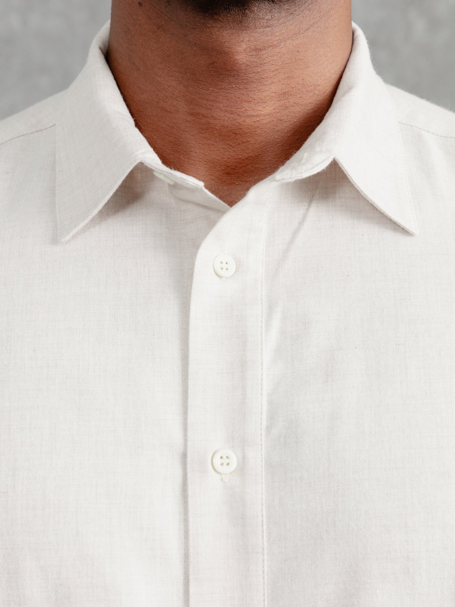 The Victor Melton Shirt - Alabaster