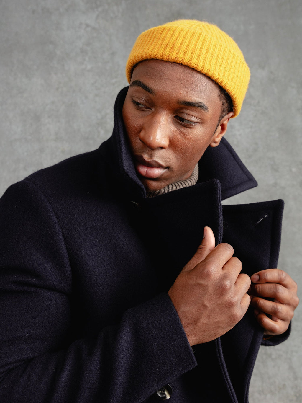 The Lowry Great Coat - Ink