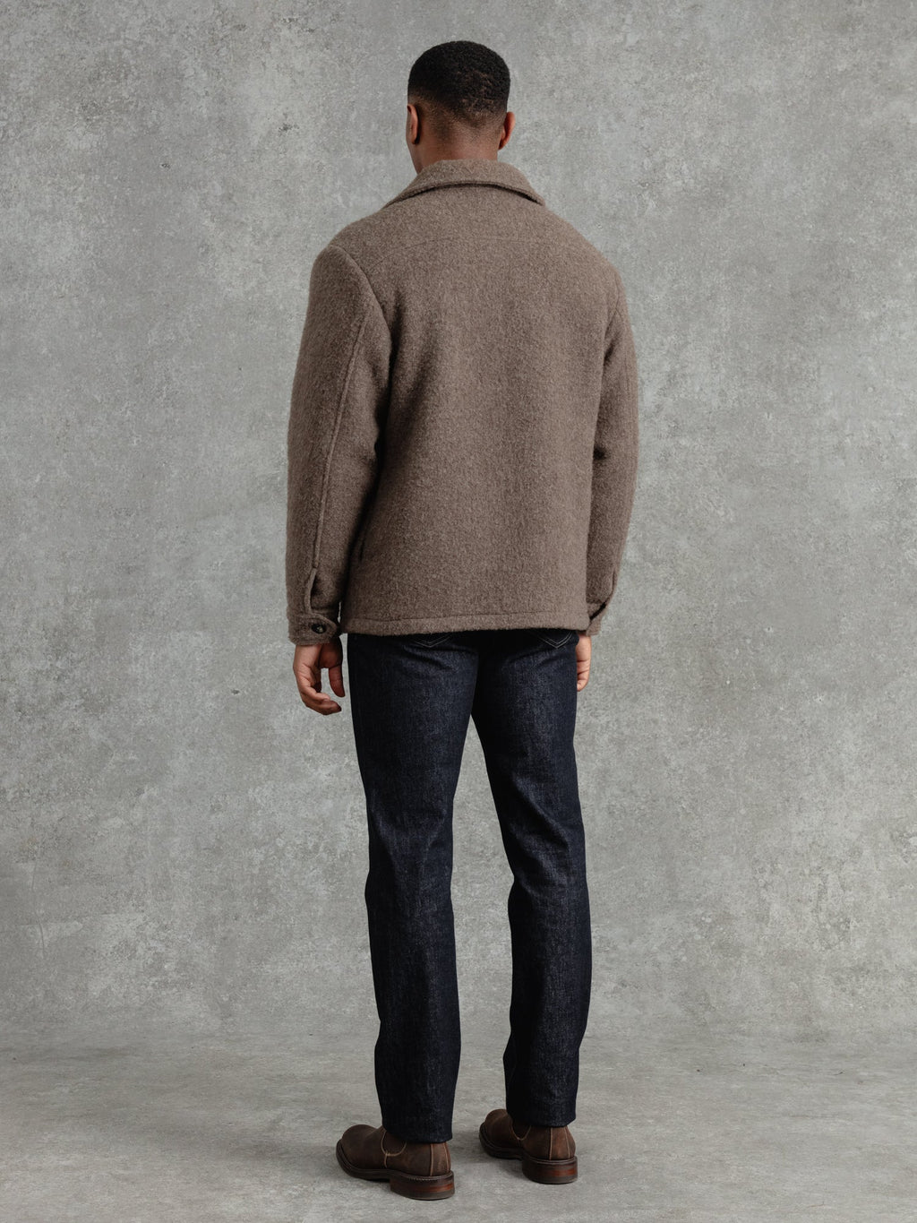 The Loden Cuddler Lumber - Pebble