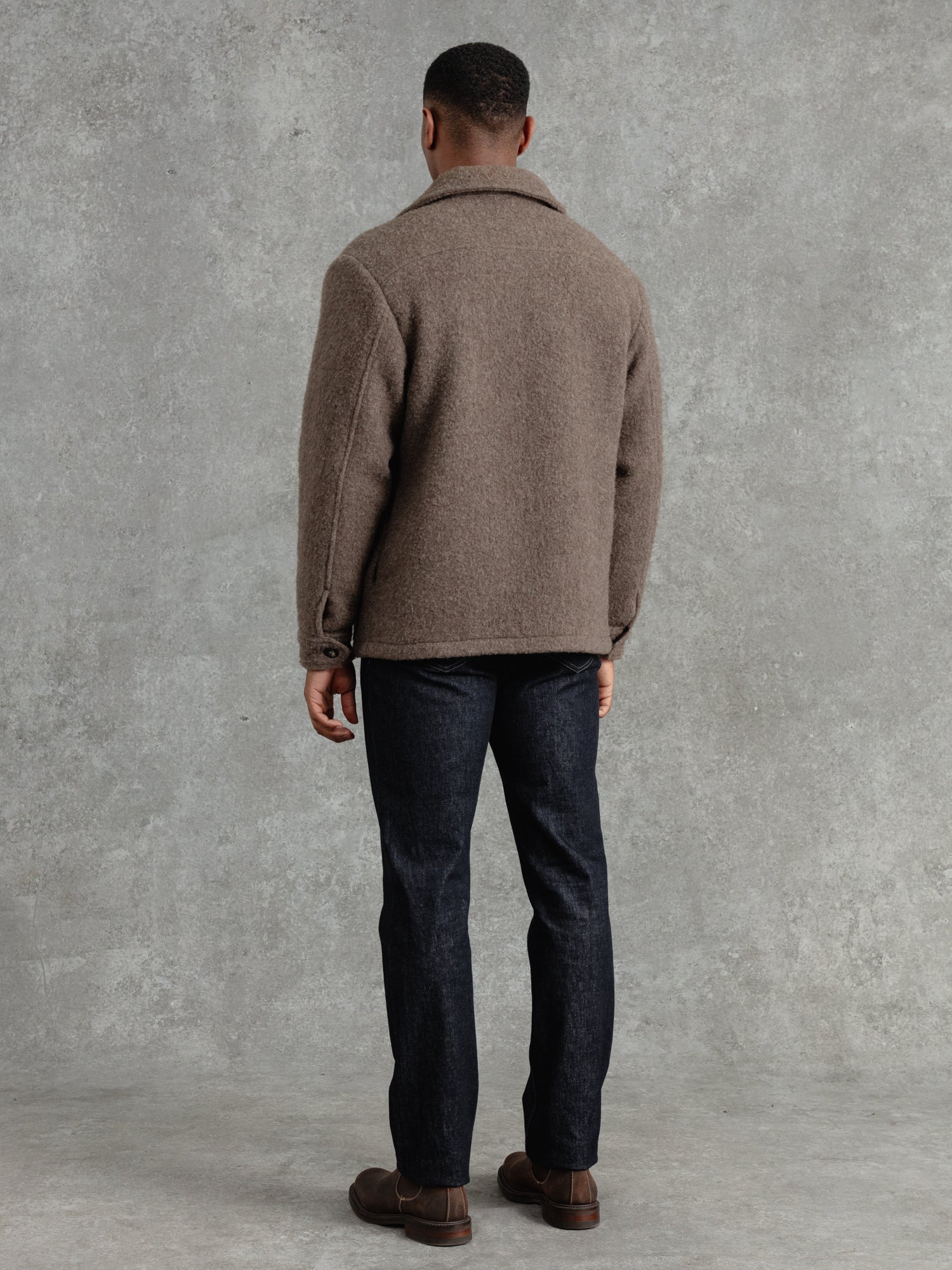 The Loden Cuddler Lumber - Pebble