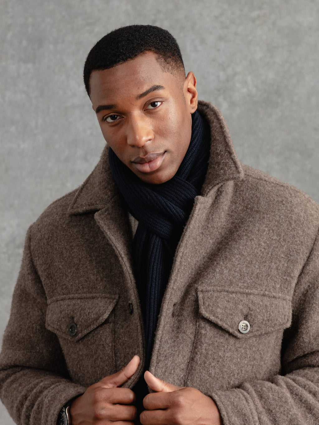 The Loden Cuddler Lumber - Pebble