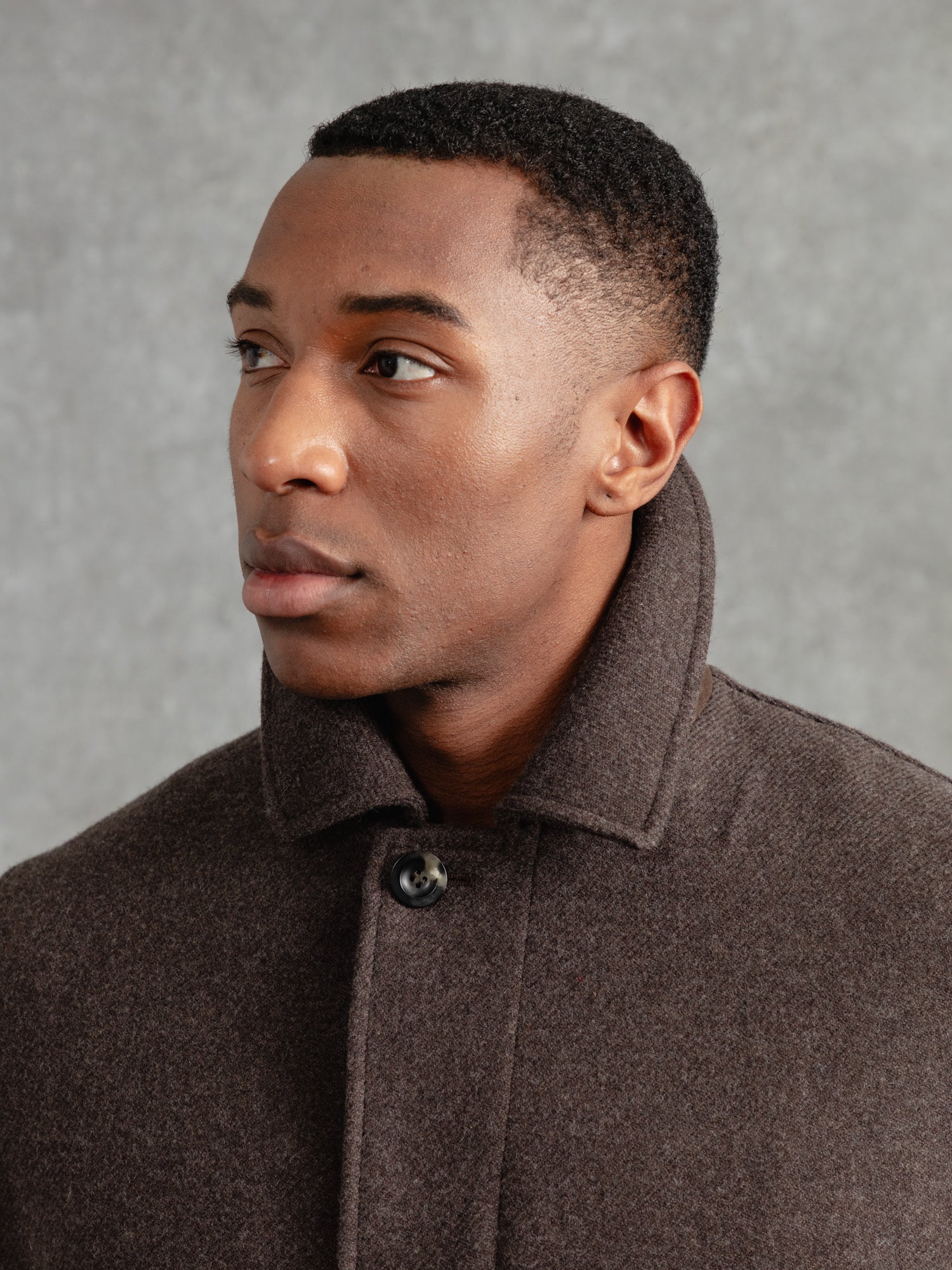 The Salford Succession Coat - Bark