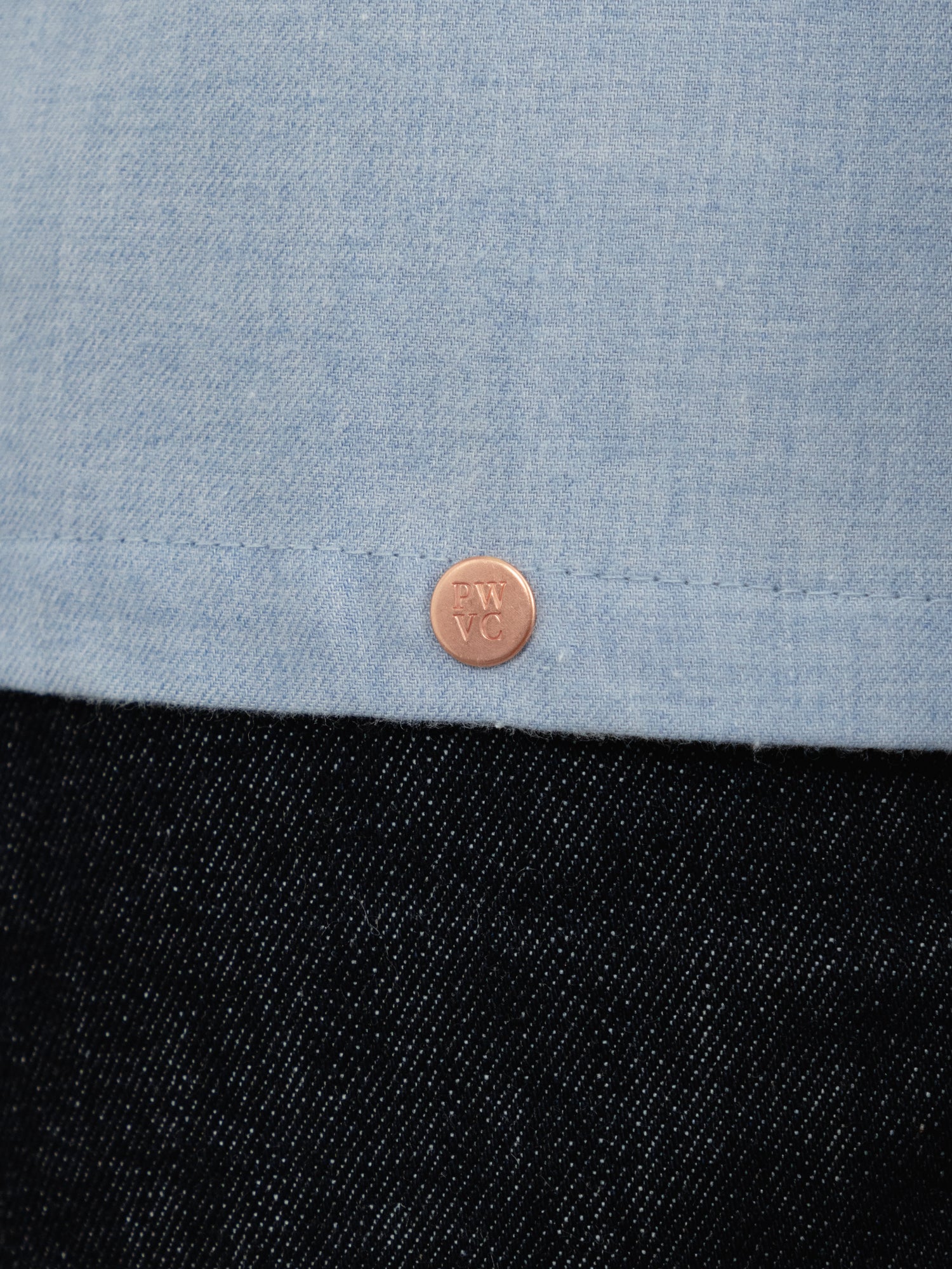 The Victor Melton Shirt - Oxford Blue