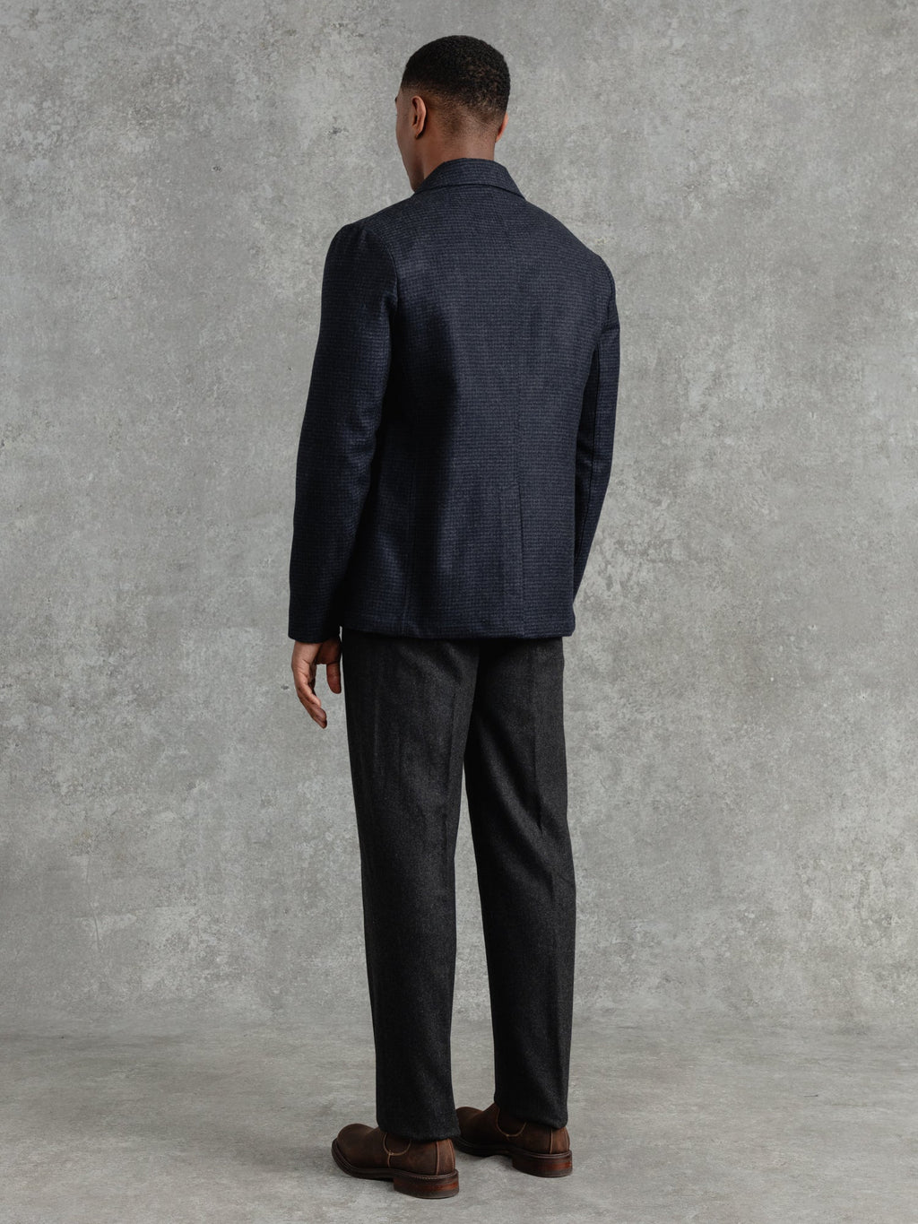 The Wool Blazer - Ink