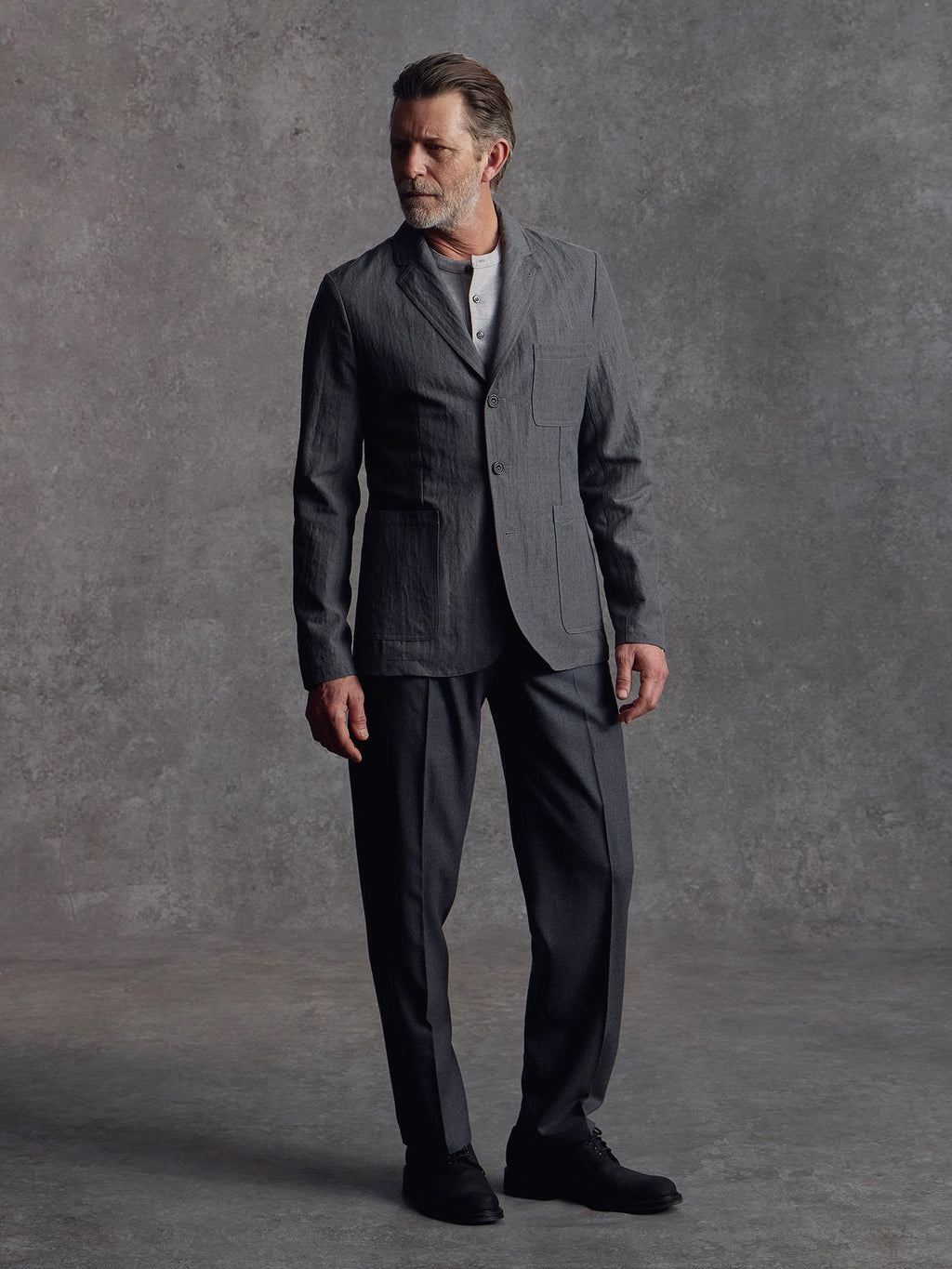 The Belgravia Blazer - Cobble Grey