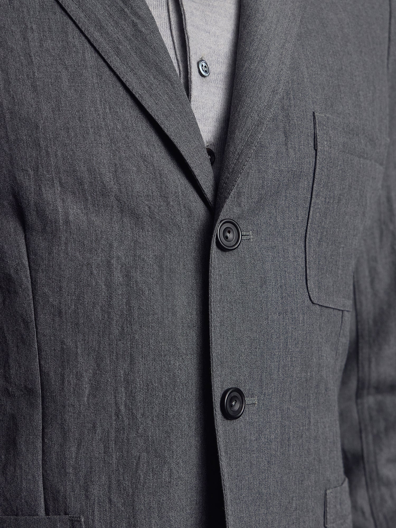 The Belgravia Blazer - Cobble Grey