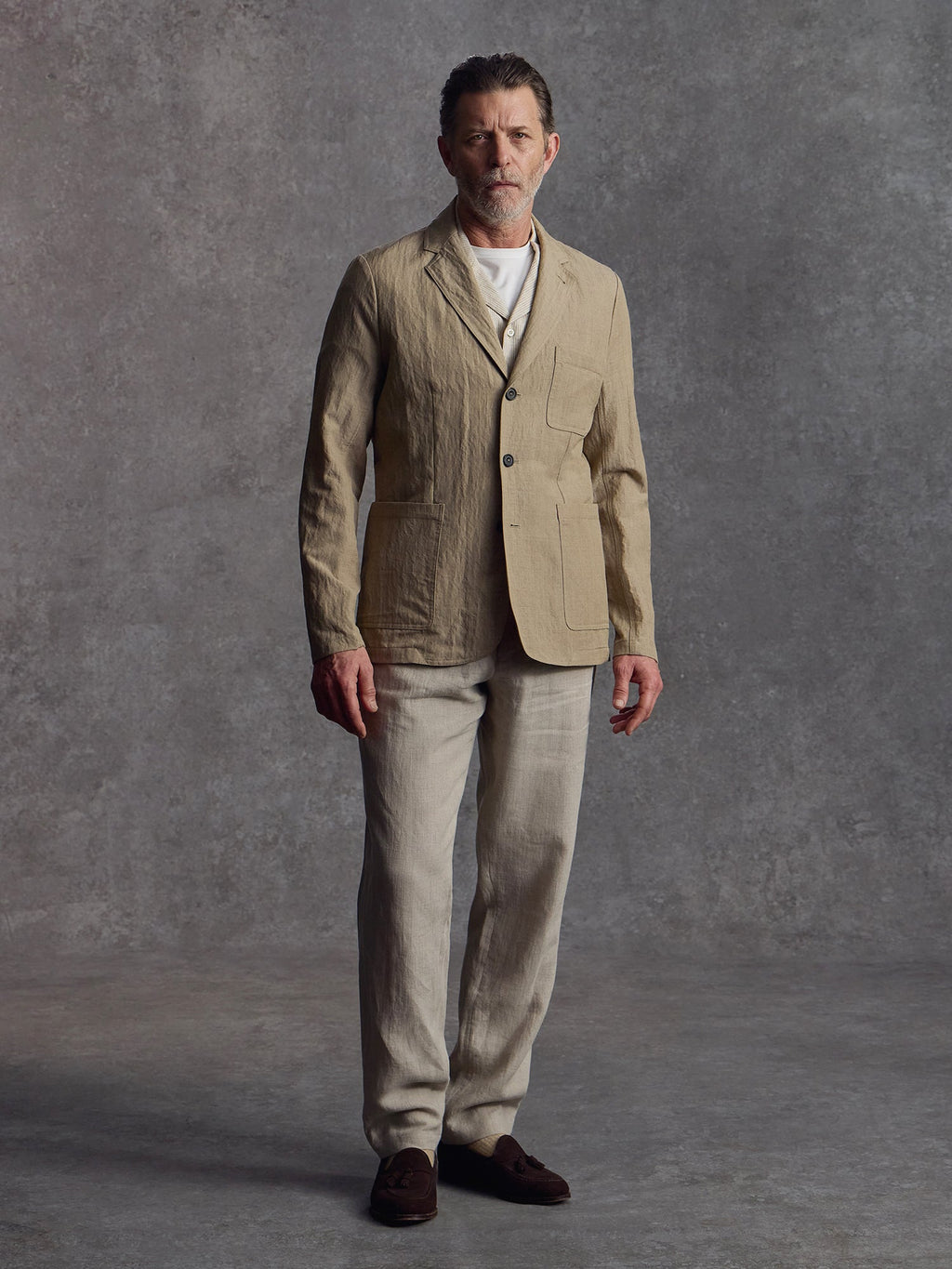 The Belgravia Blazer - Sand