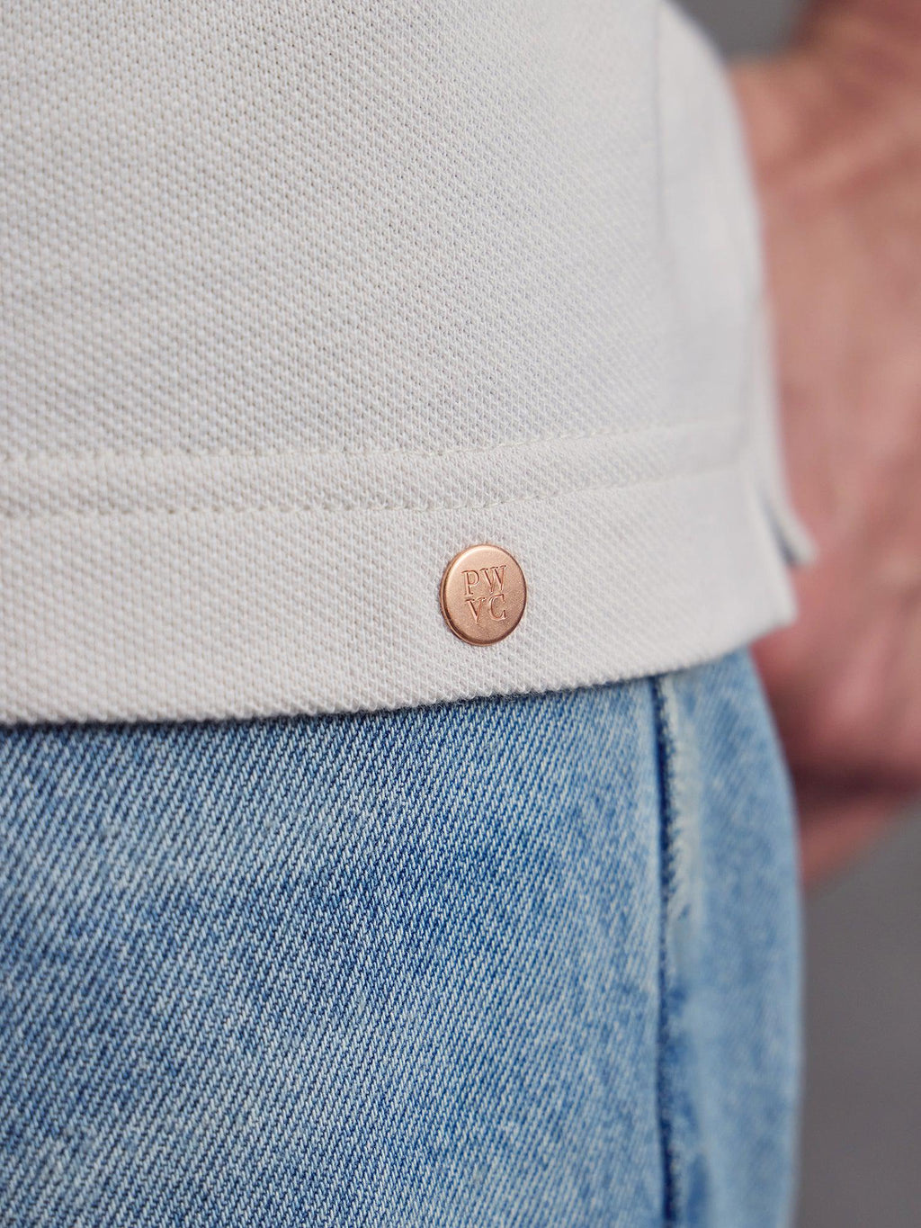 The Civvy Polo - Flake White