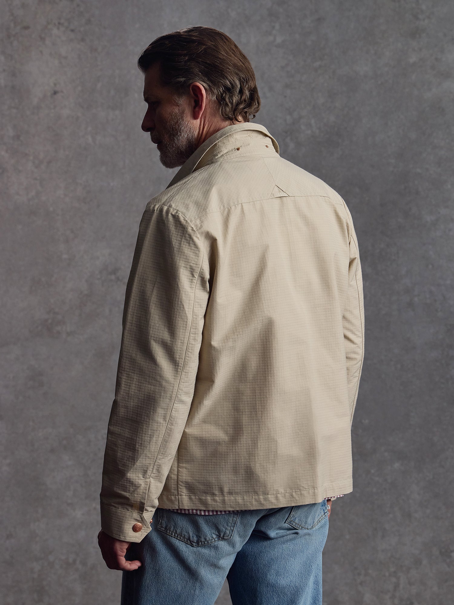 The Fitzrovia Field Jacket - Alabaster
