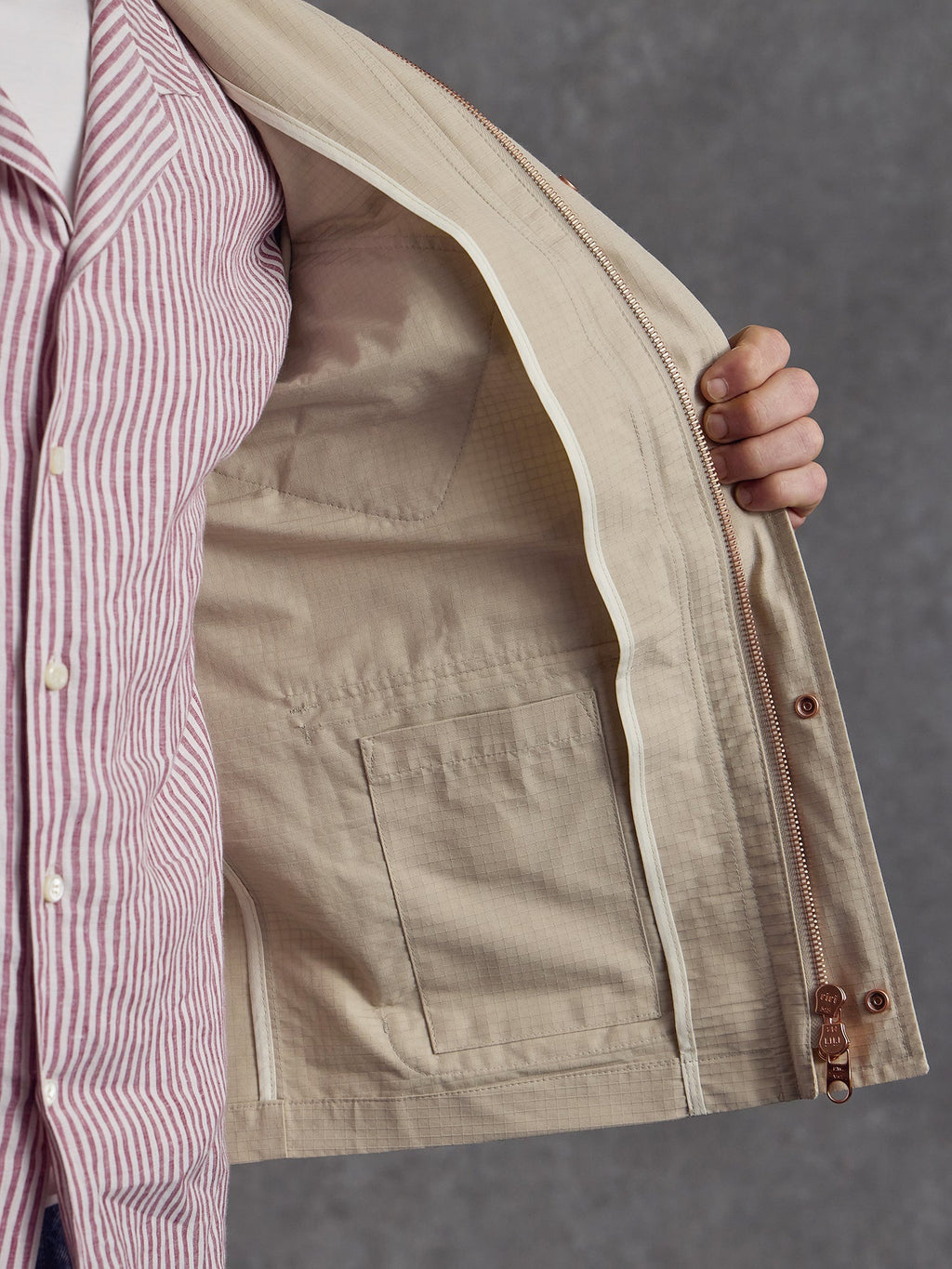 The Fitzrovia Field Jacket - Alabaster