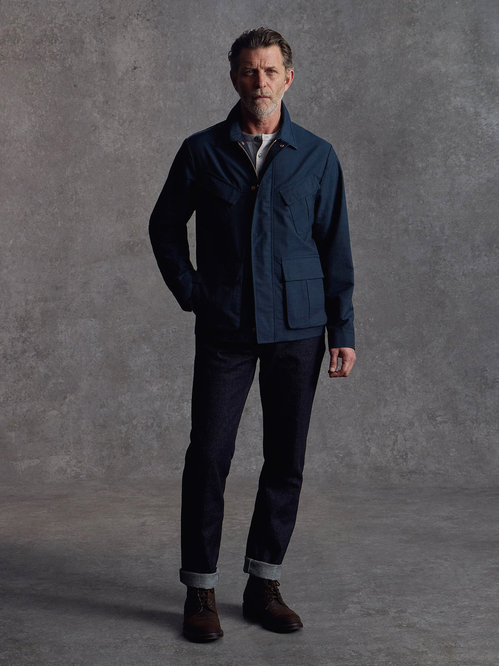 The Fitzrovia Field Jacket - Ink