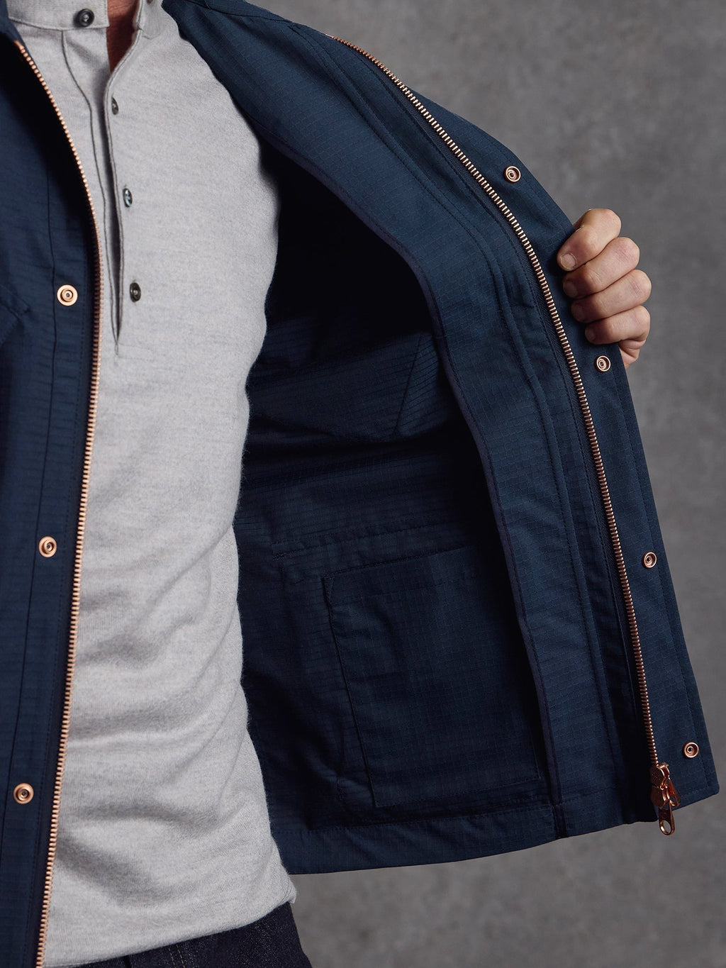 The Fitzrovia Field Jacket - Ink