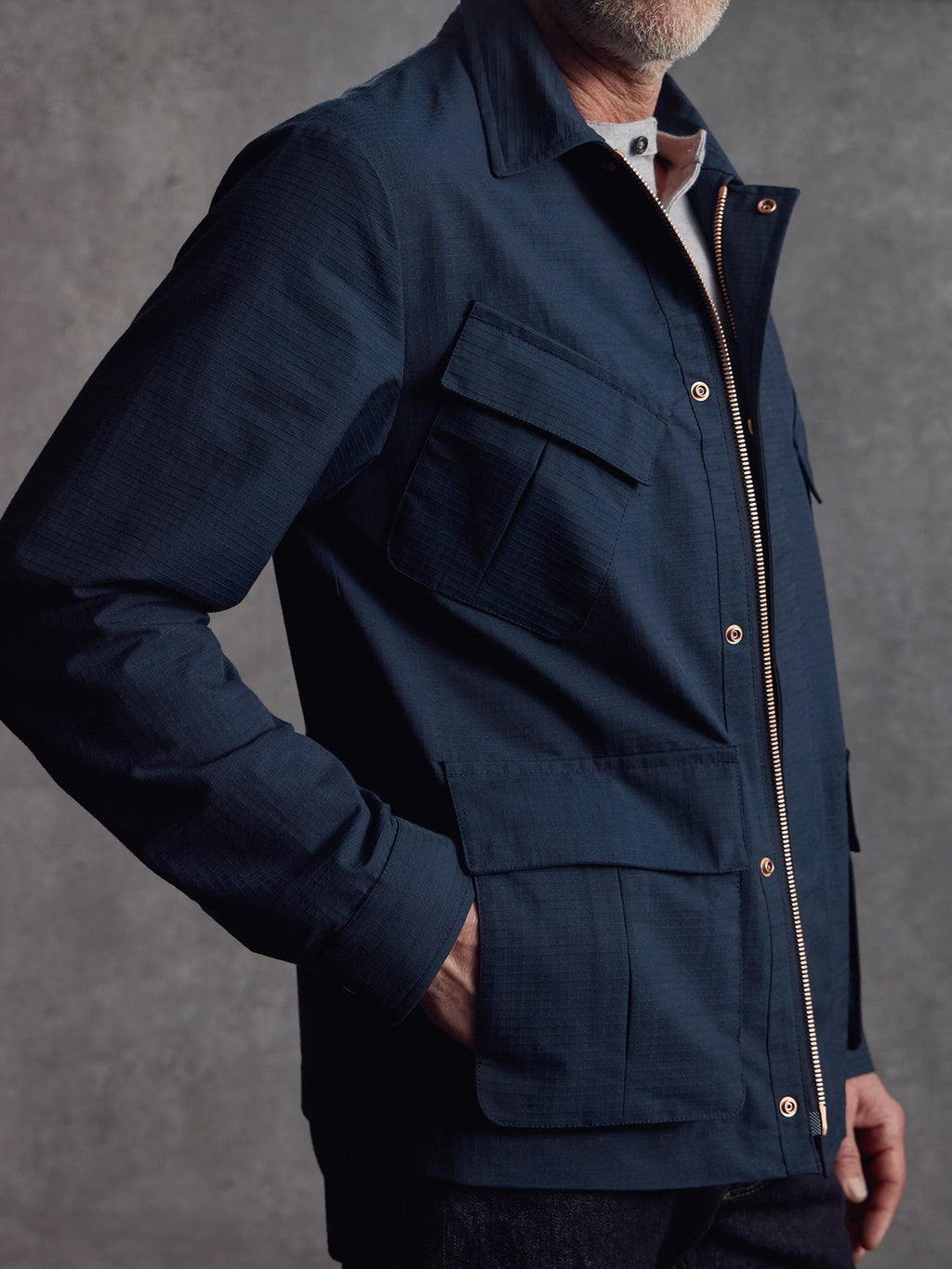 The Fitzrovia Field Jacket - Ink