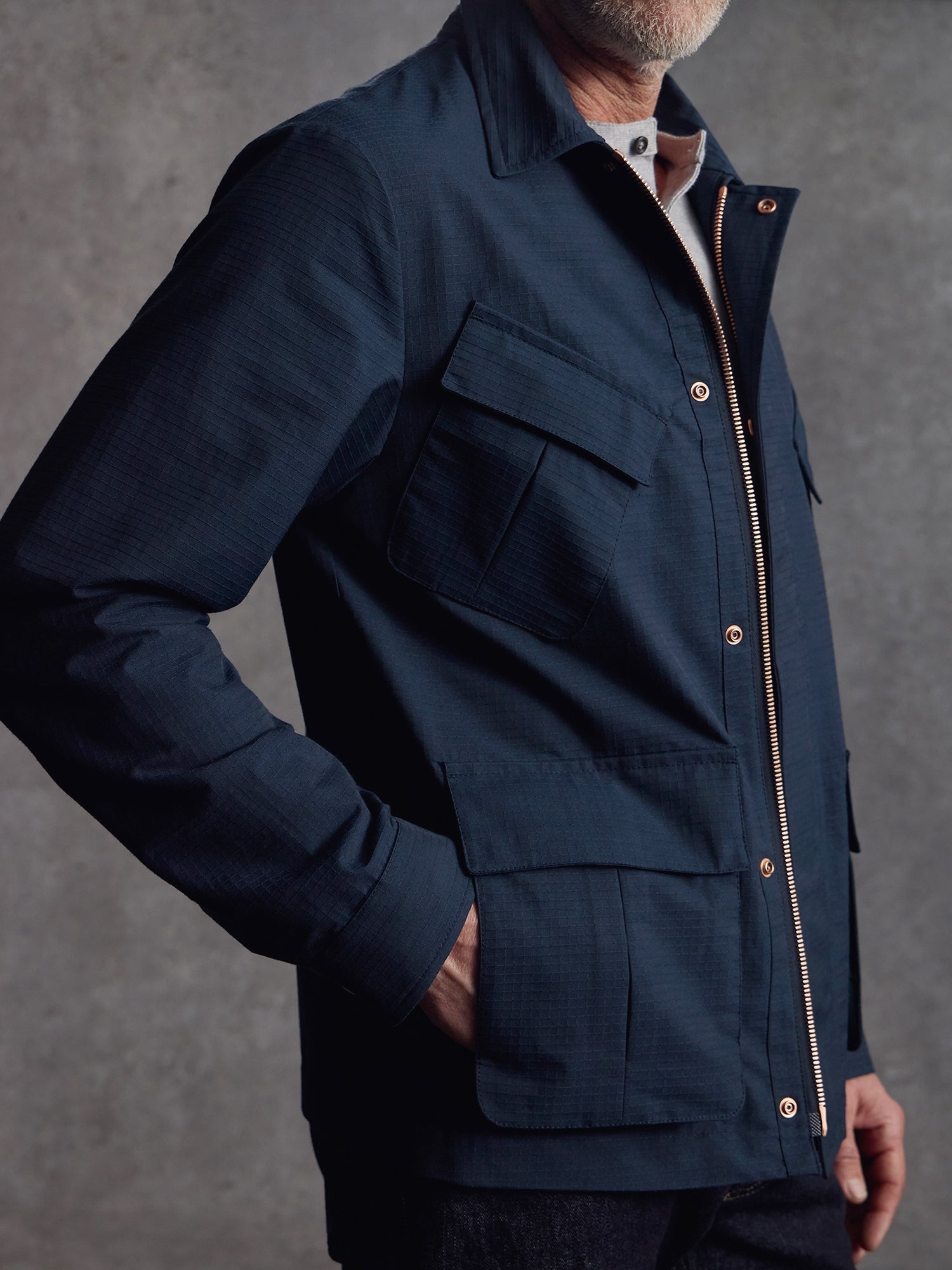 The Fitzrovia Field Jacket - Ink