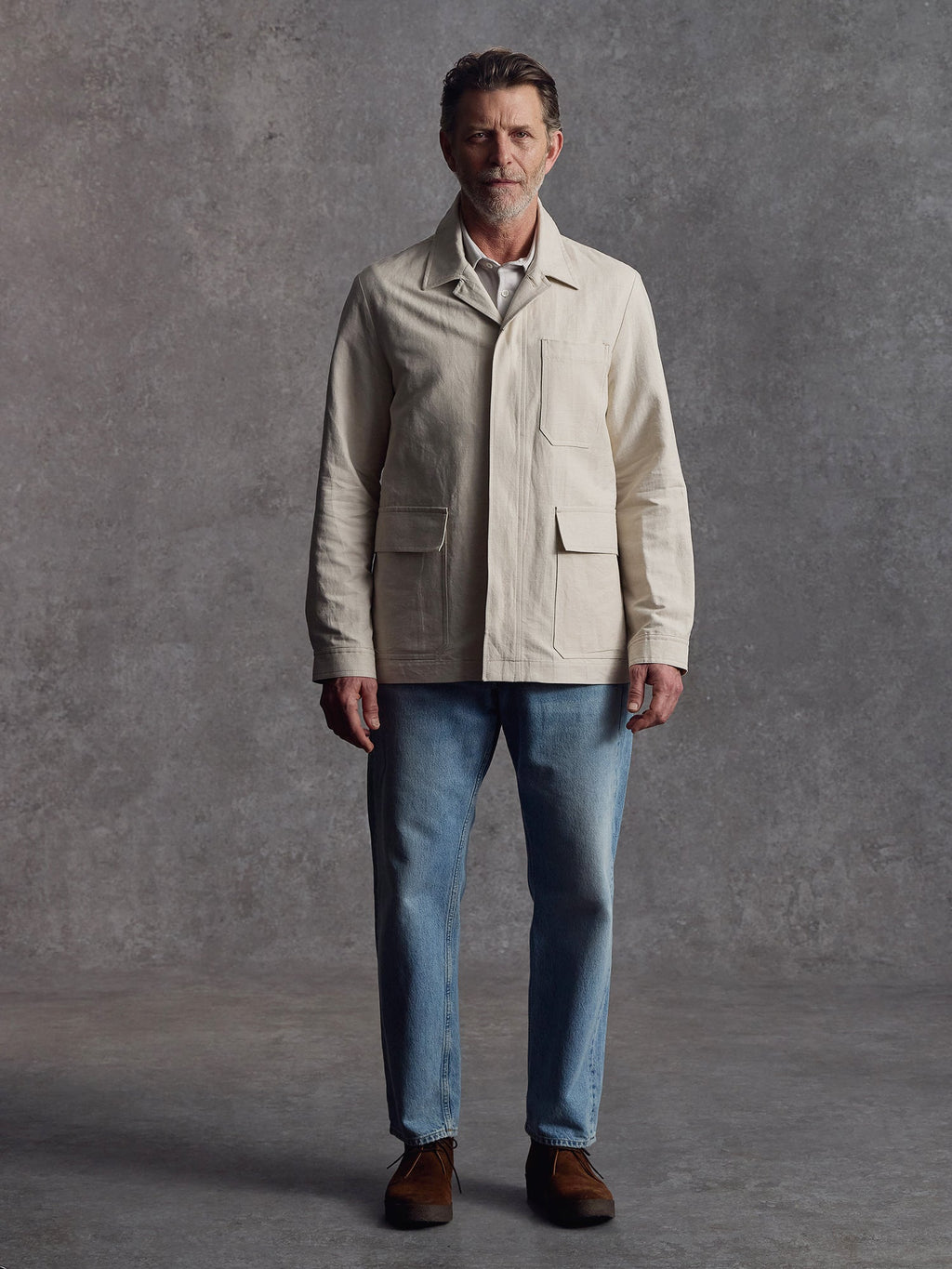 The Marylebone Shacket - Alabaster