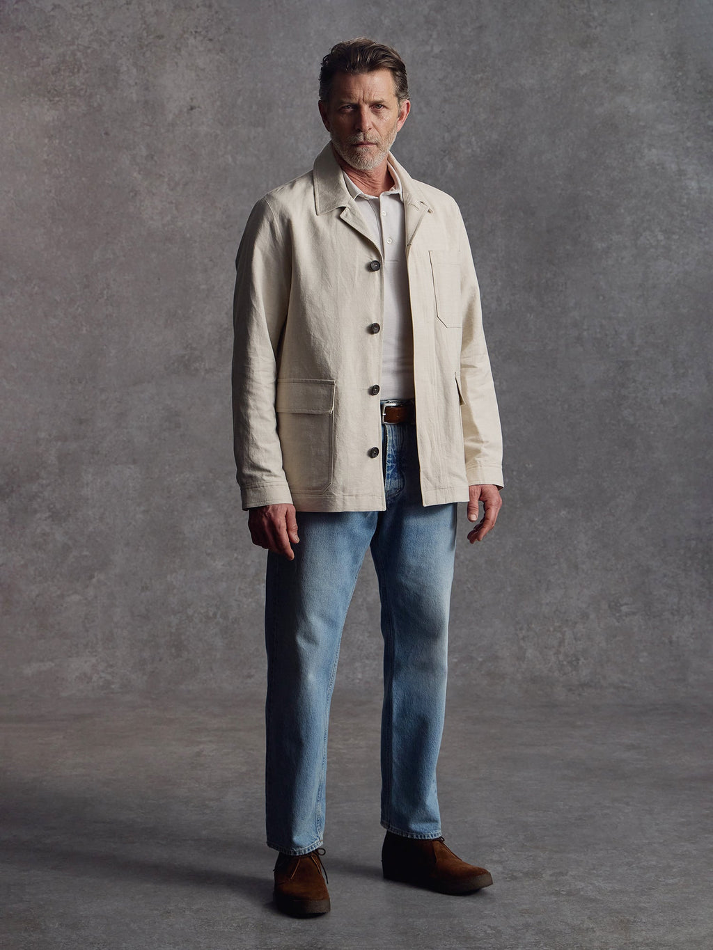 The Marylebone Shacket - Alabaster