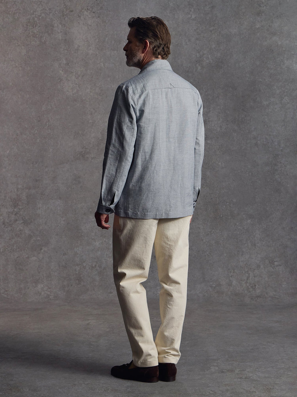 The Marylebone Shacket - Azure