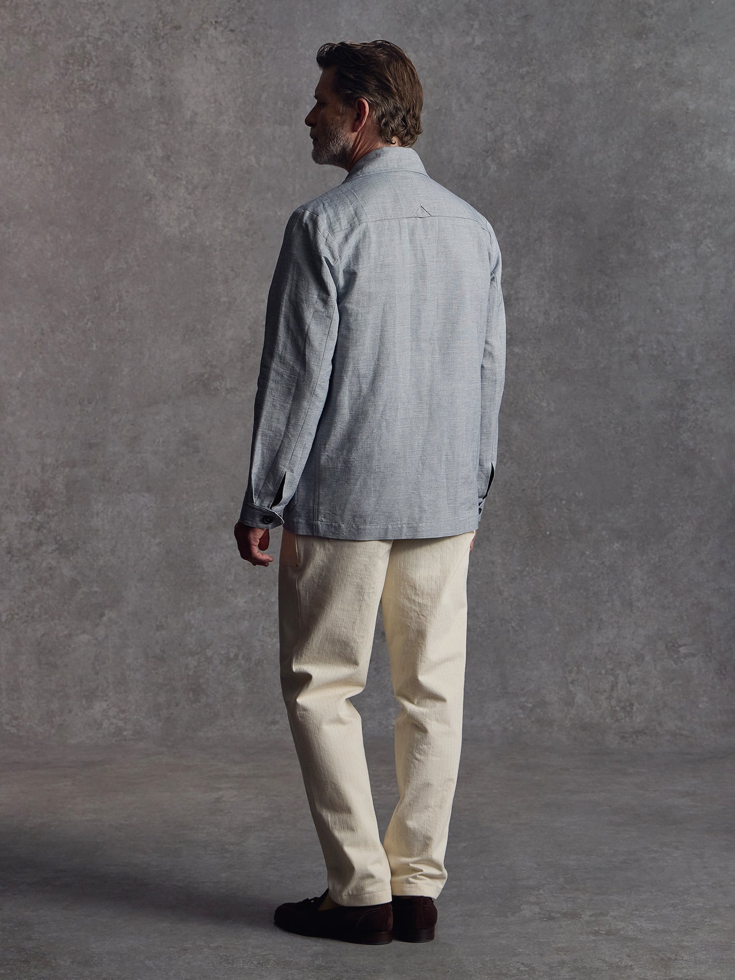 The Marylebone Shacket - Azure