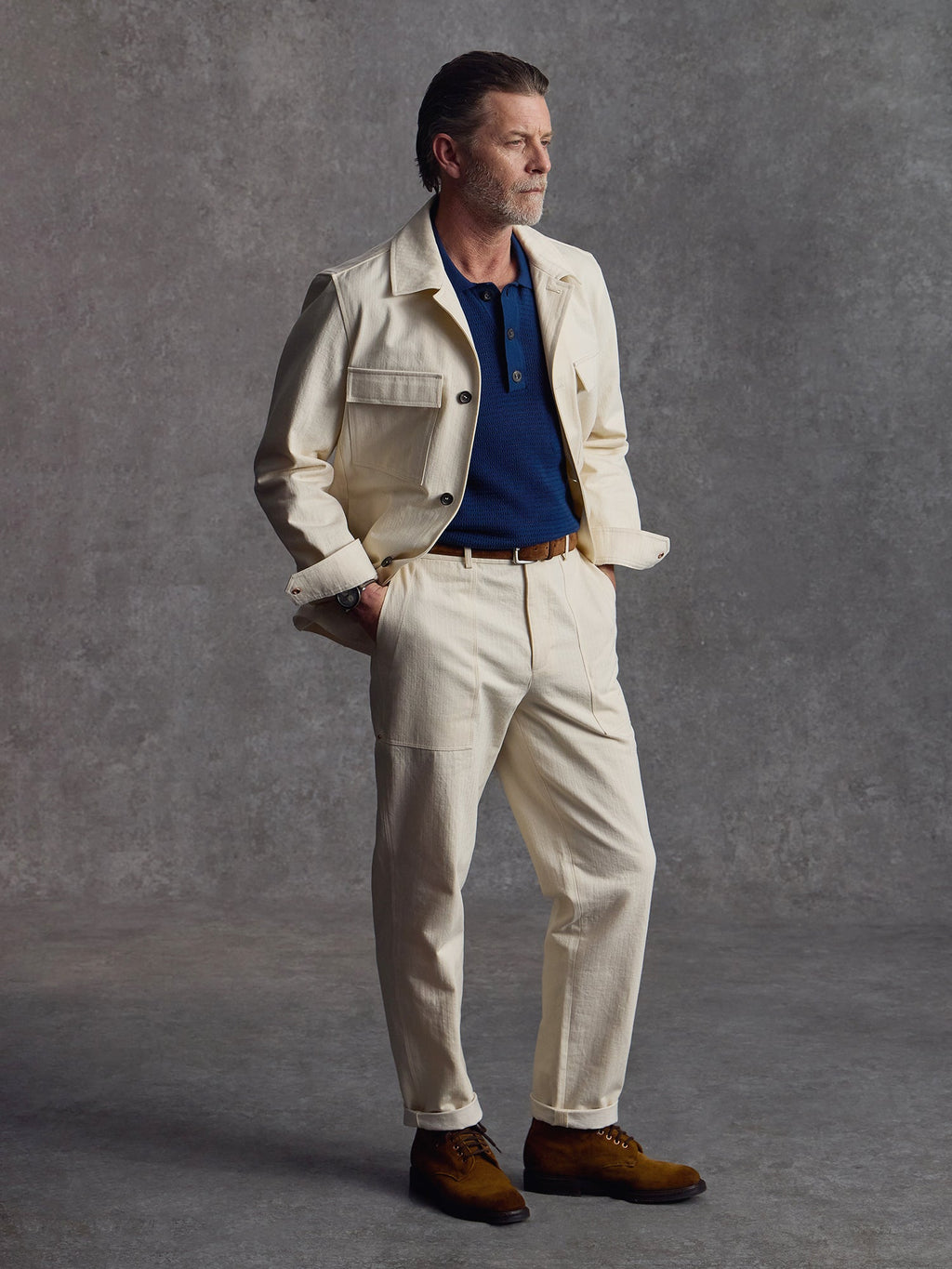 The Overlord Jacket - Ecru