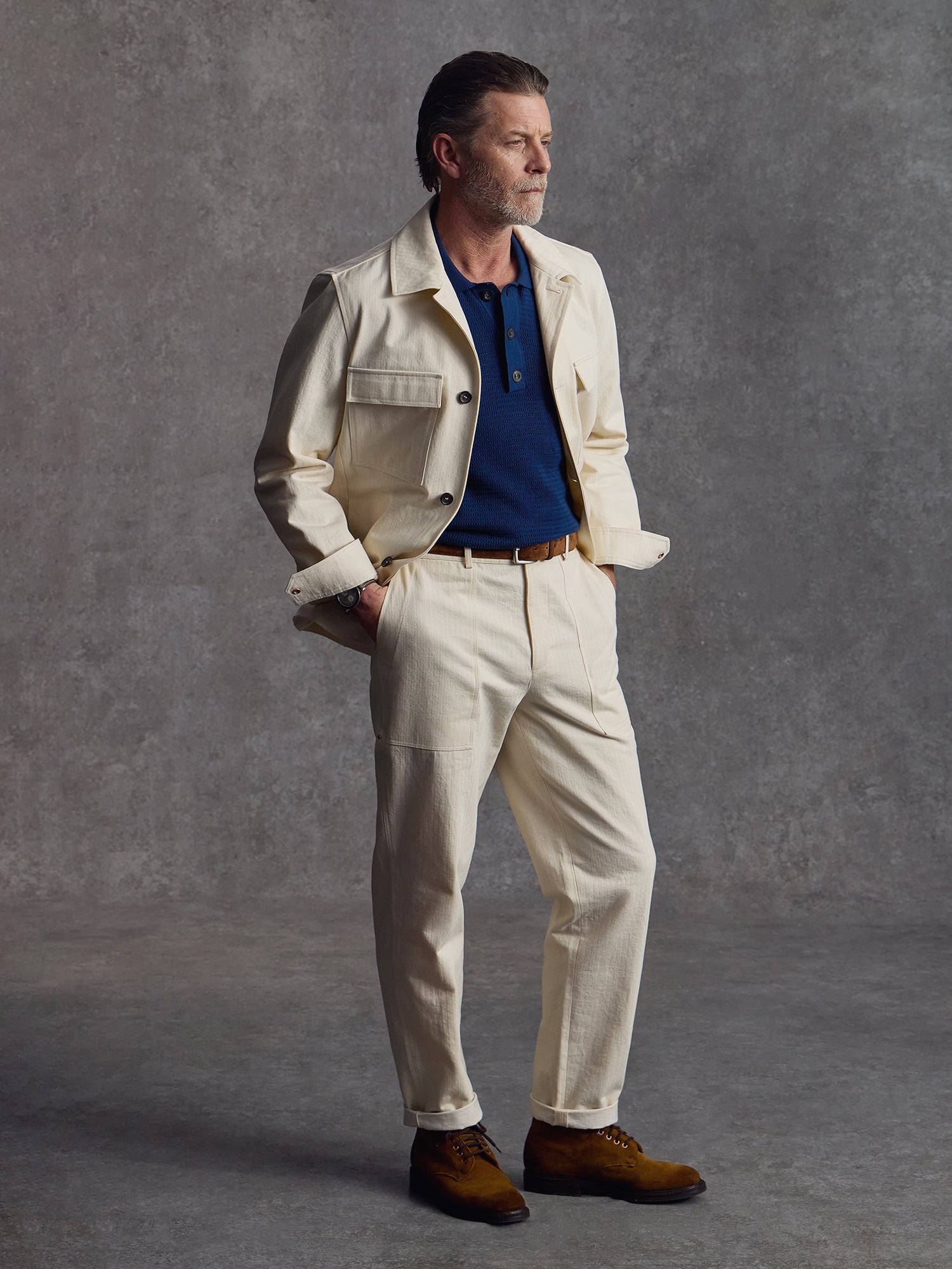 The Overlord Jacket - Ecru