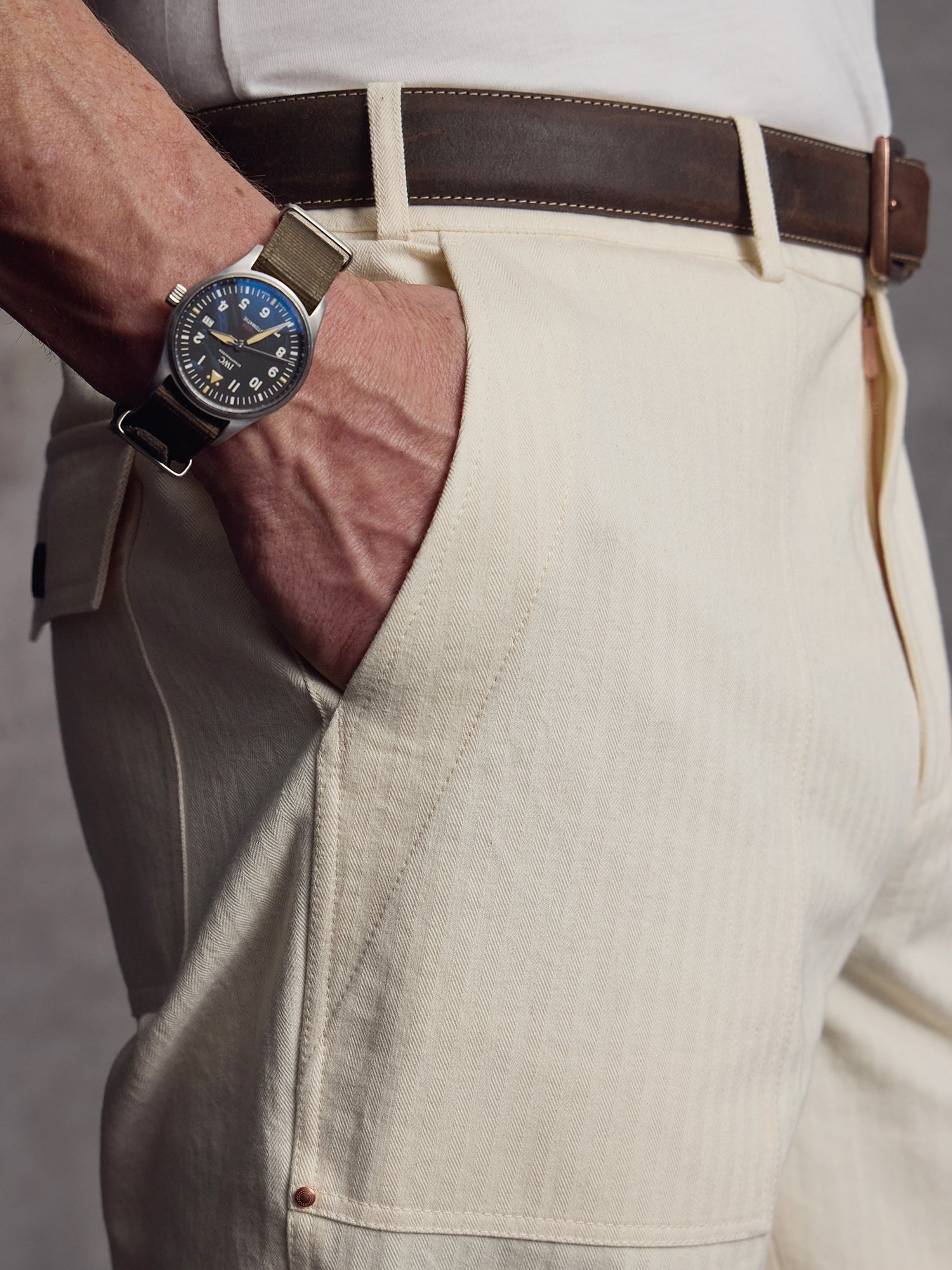 The Overlord Trouser - Ecru