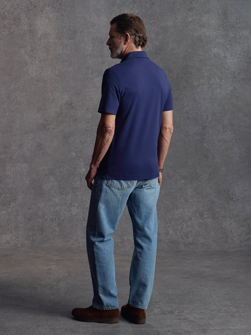 The Civvy Polo - Navy