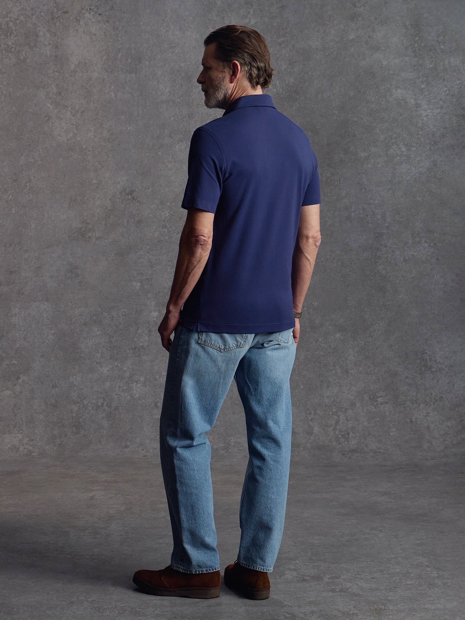 The Civvy Polo - Navy