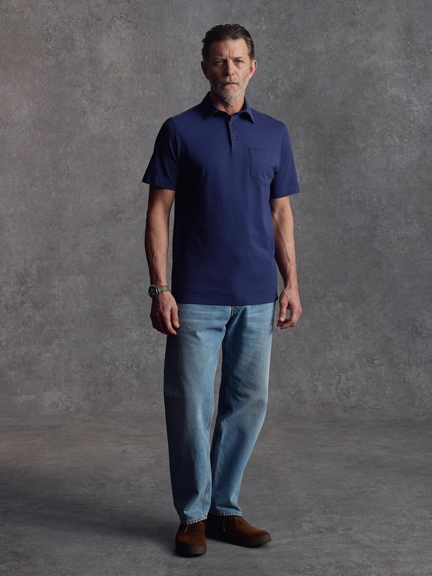 The Civvy Polo - Navy