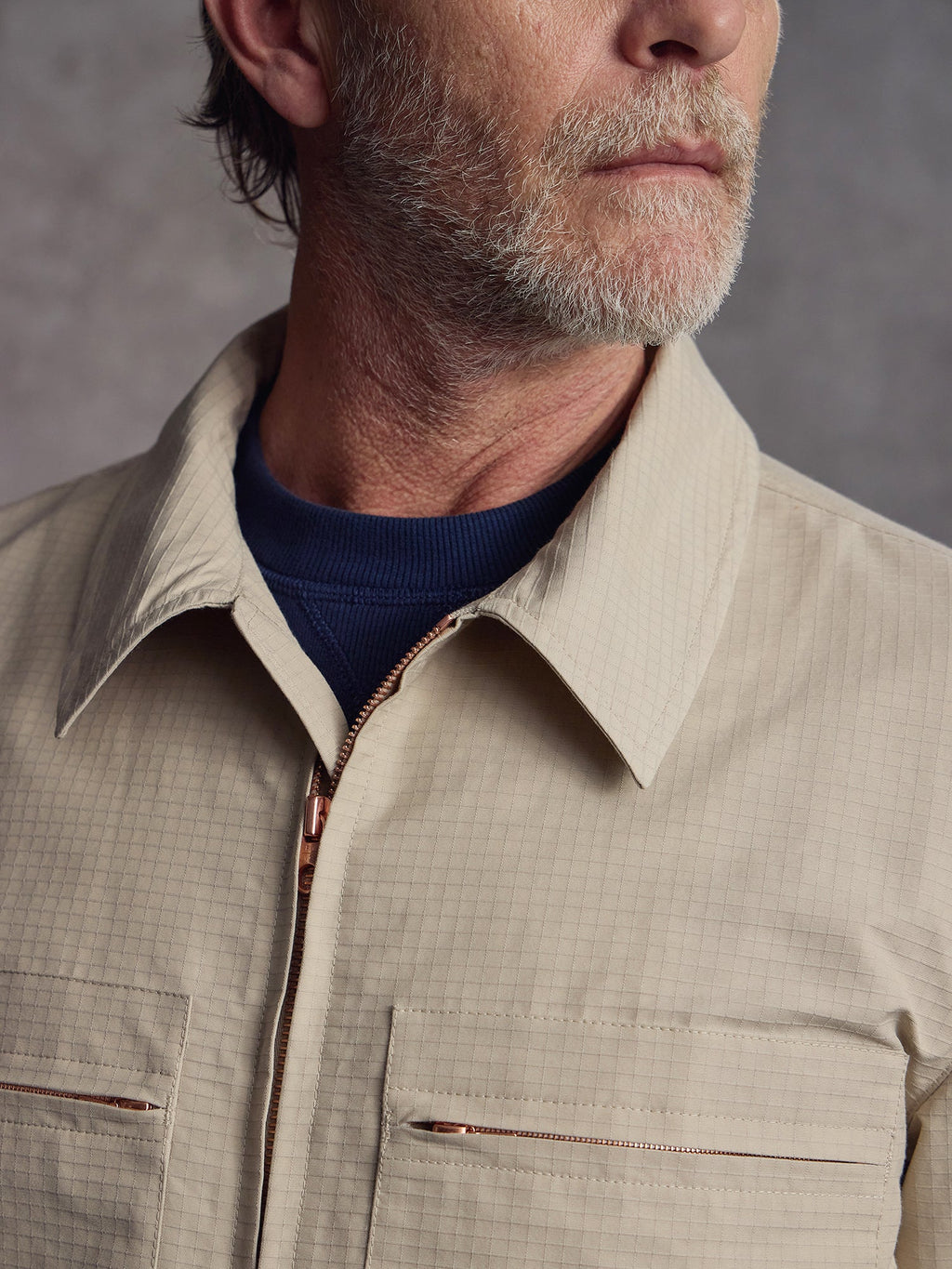 The Covert Jacket - Alabaster