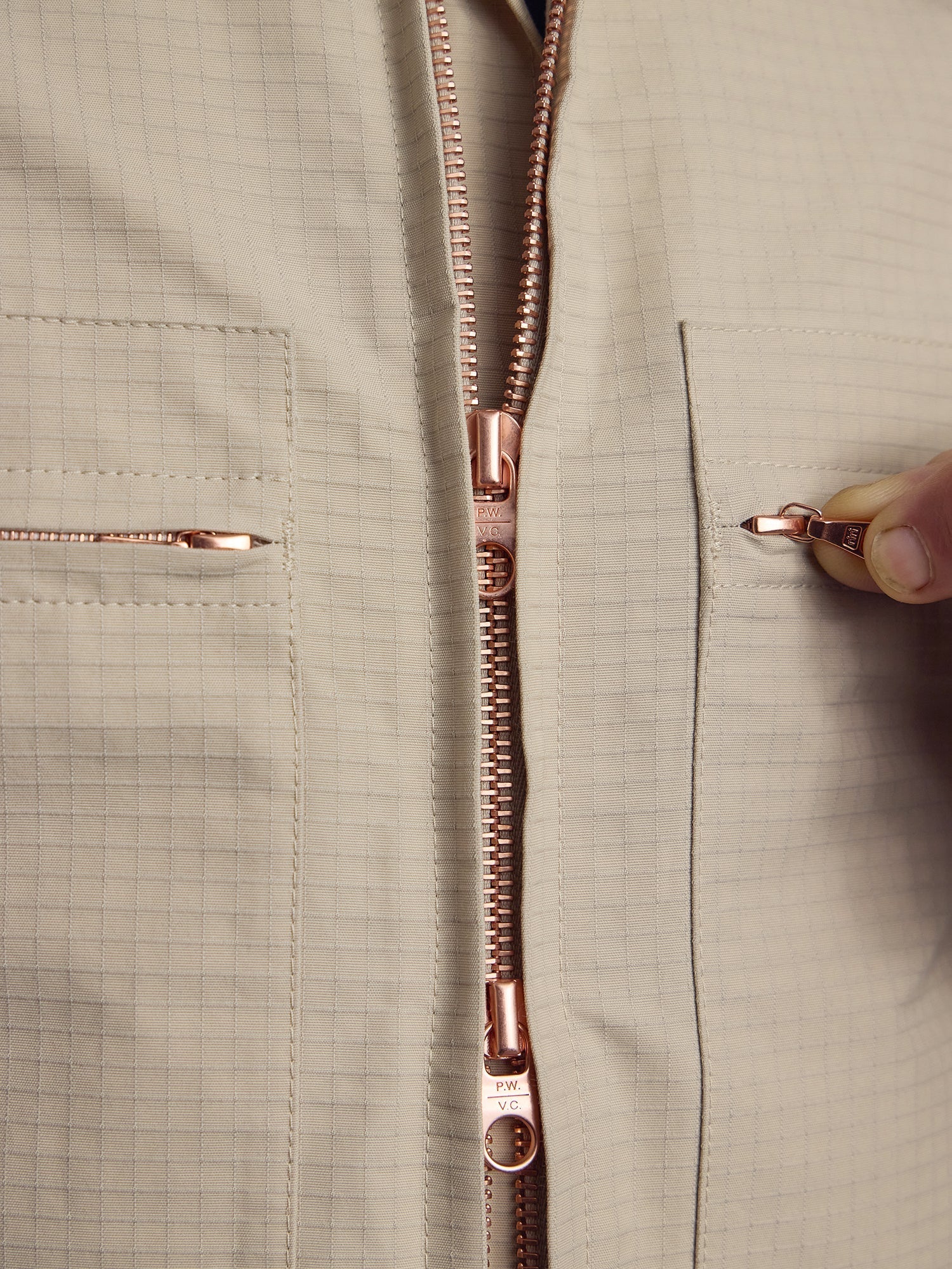 The Covert Jacket - Alabaster