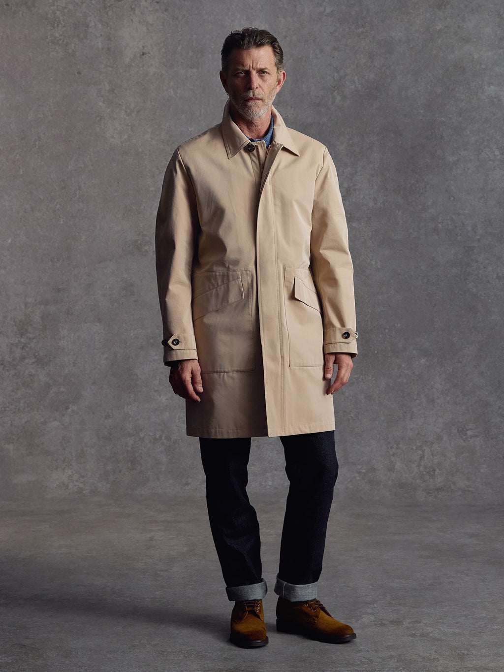 The Drizzle Mac - Sand