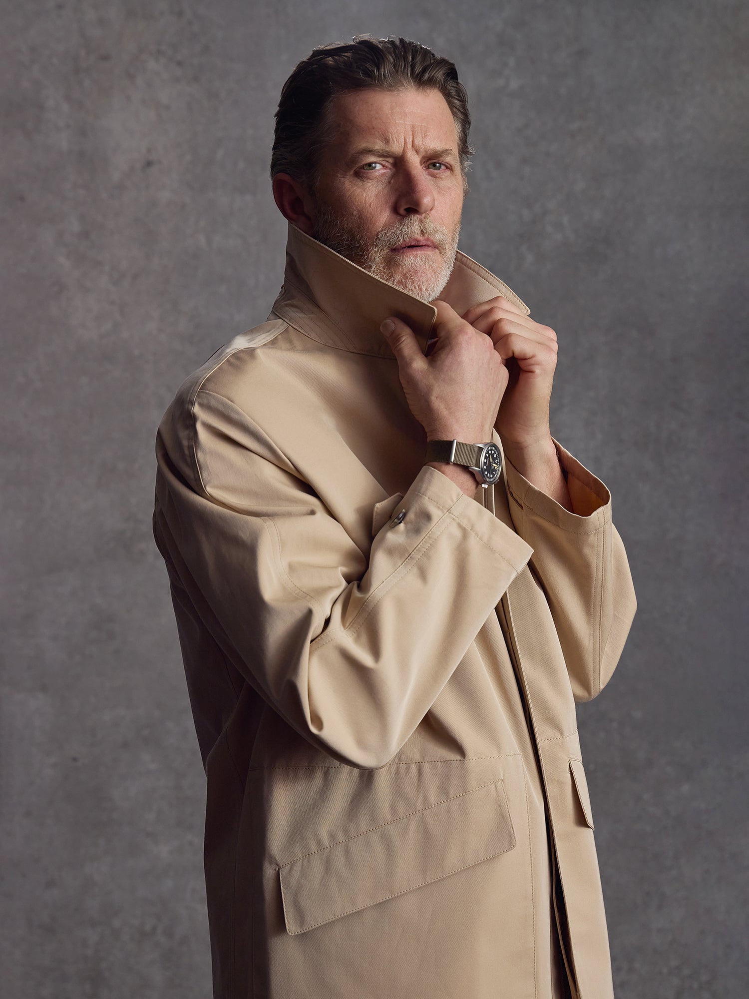 The Drizzle Mac - Sand