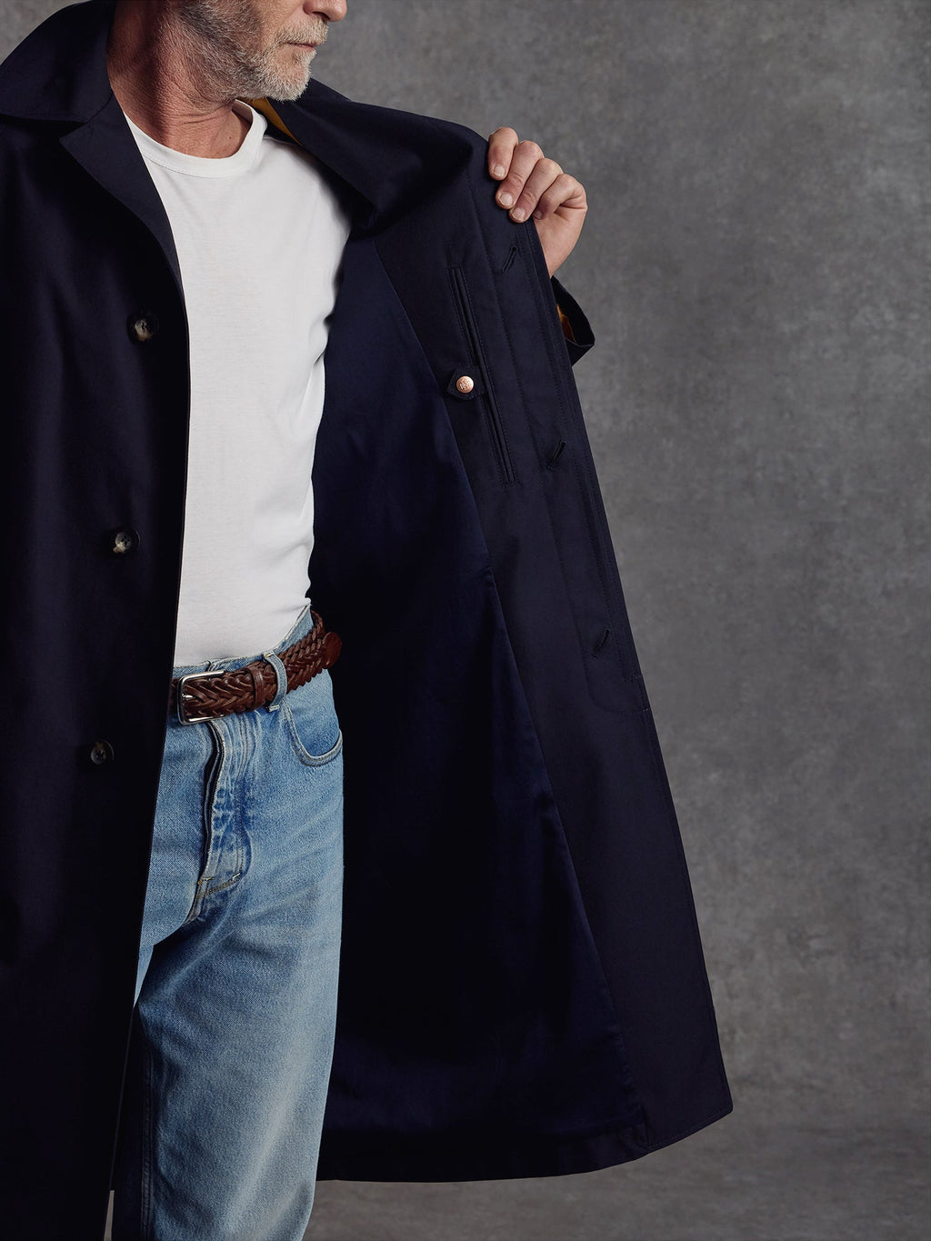 The Honey Trap Trench - Navy