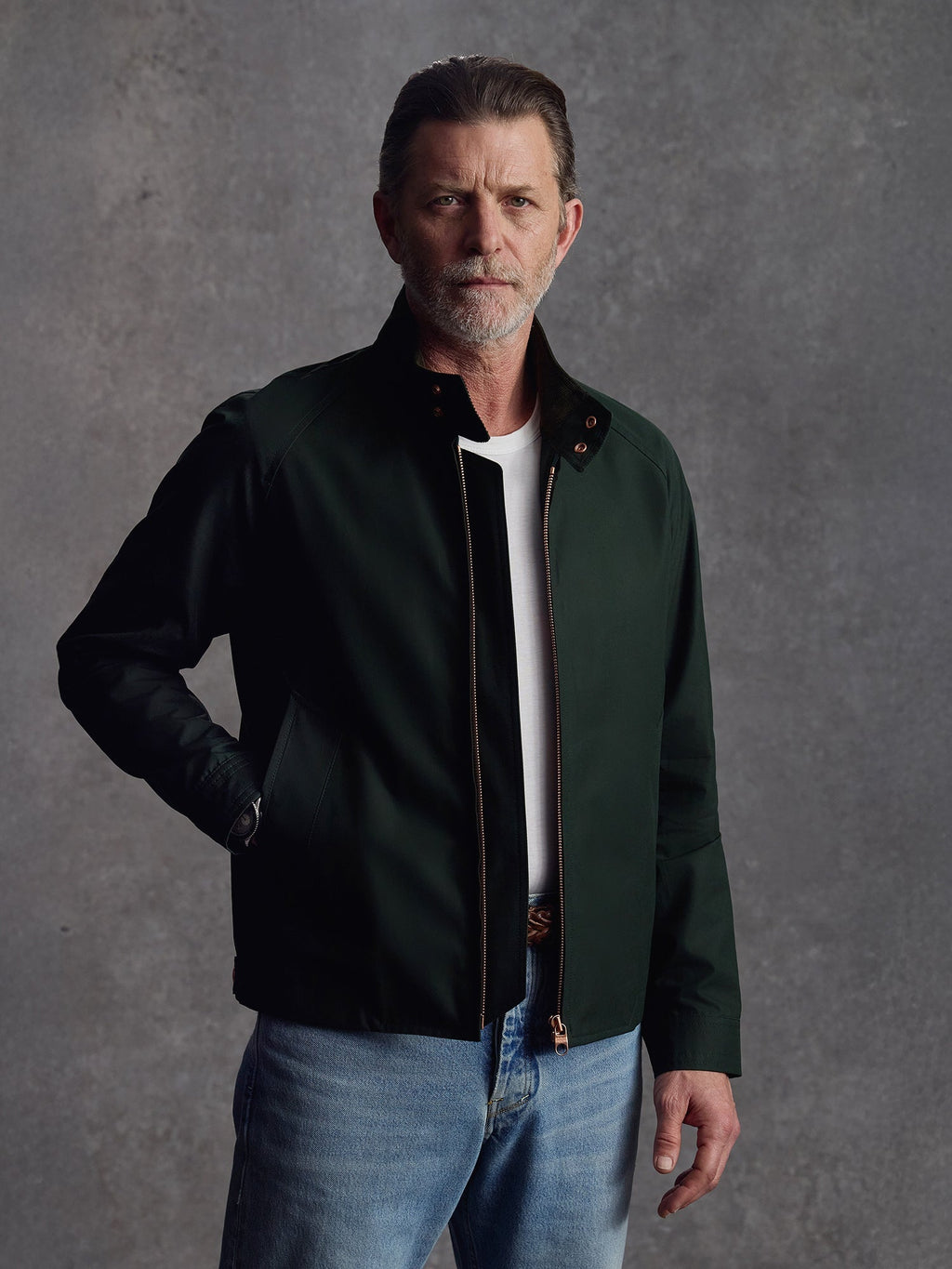 The Ventile® Harrington - British Racing Green (Heroes)