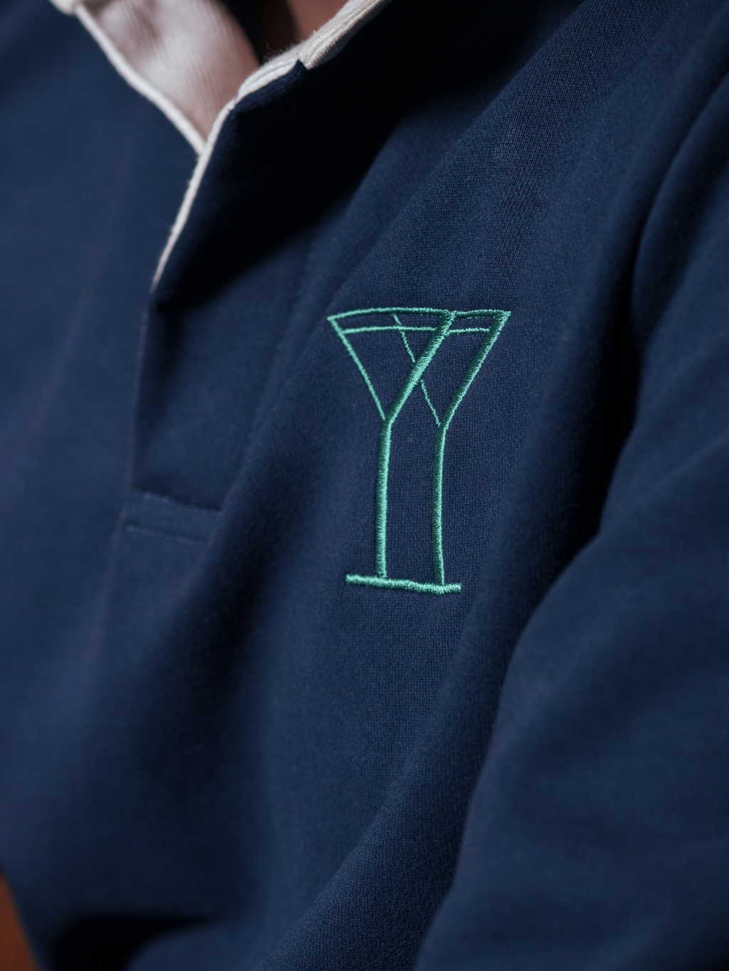 PWVC X SCHOFIELD’S BAR RUGBY SHIRT - Navy